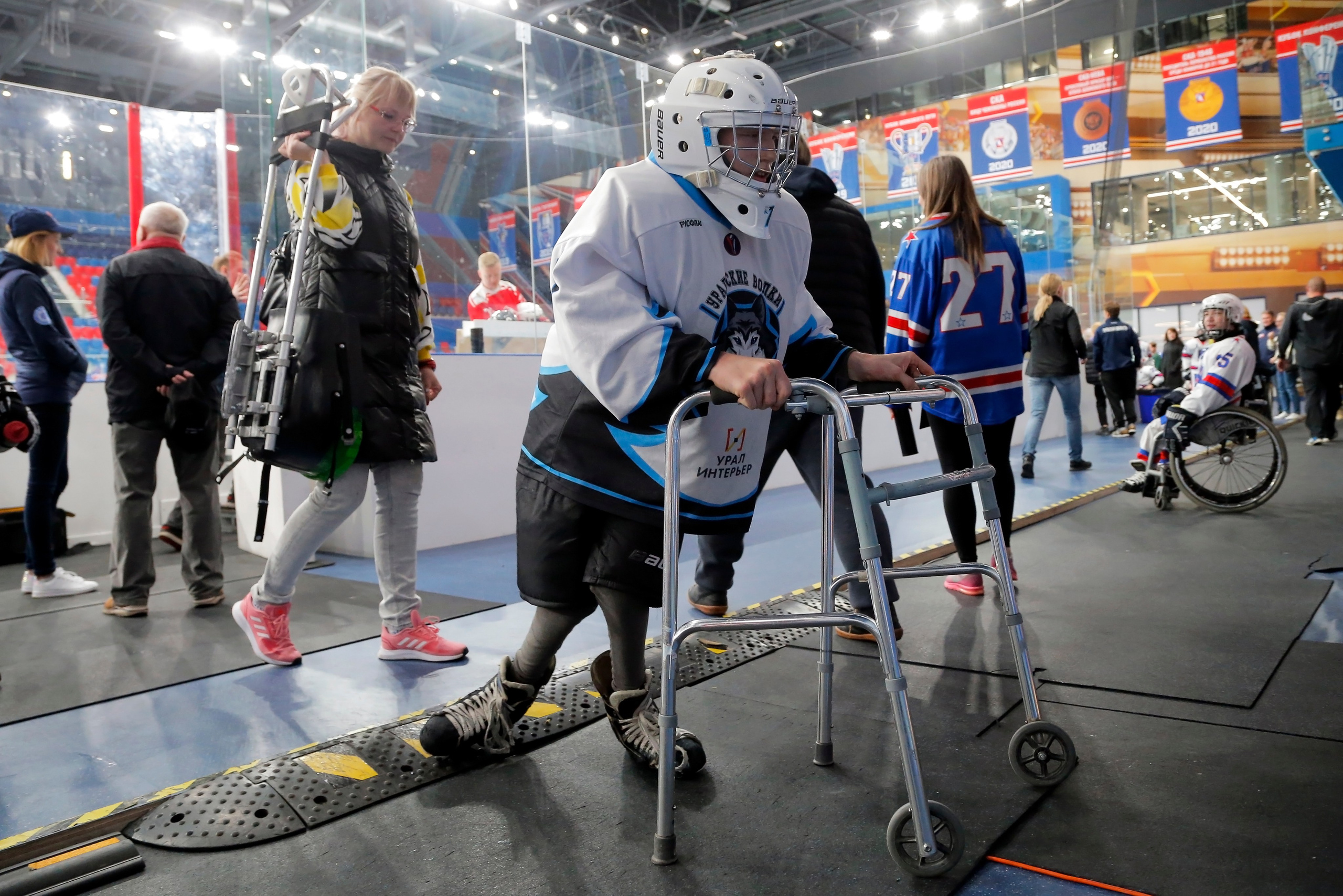 Следж-хоккей. Спортивный фотограф в Санкт-Петербурге Наталья Ксенофонтова