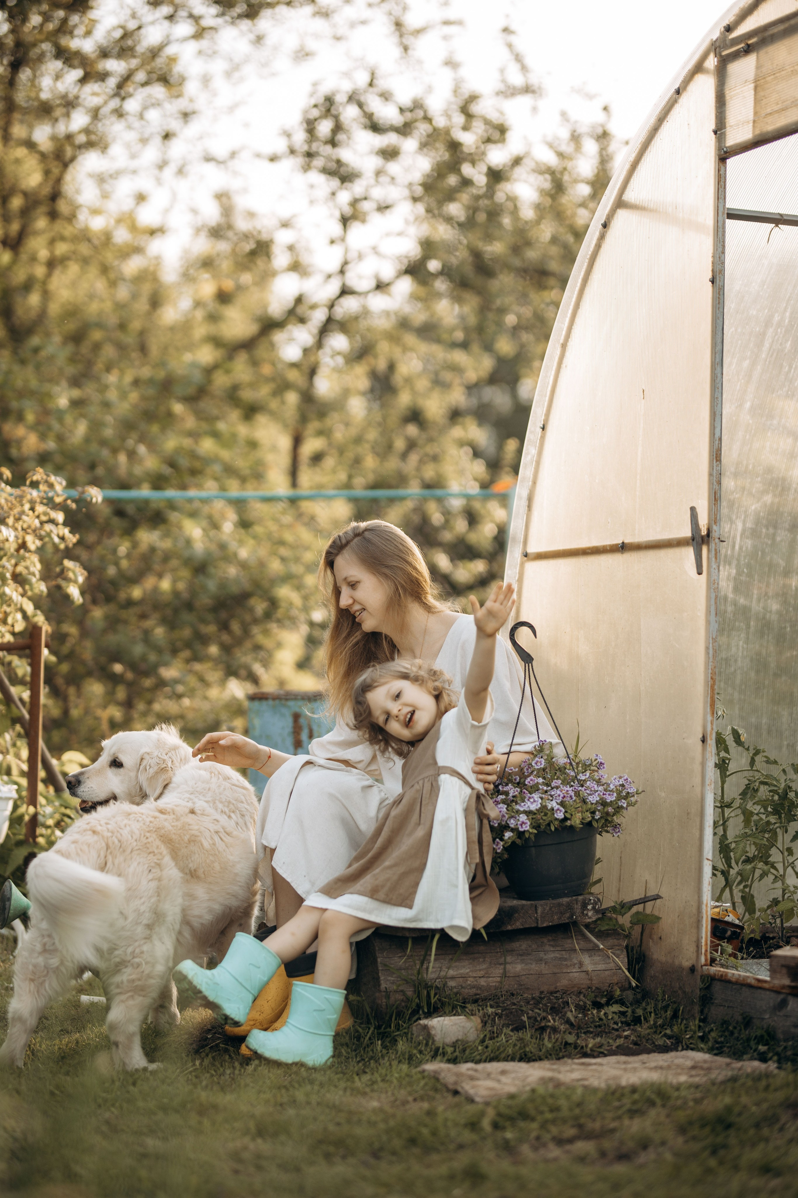 Фотопроект «Теплица». Детский и Семейный фотограф Елена Карпушина
