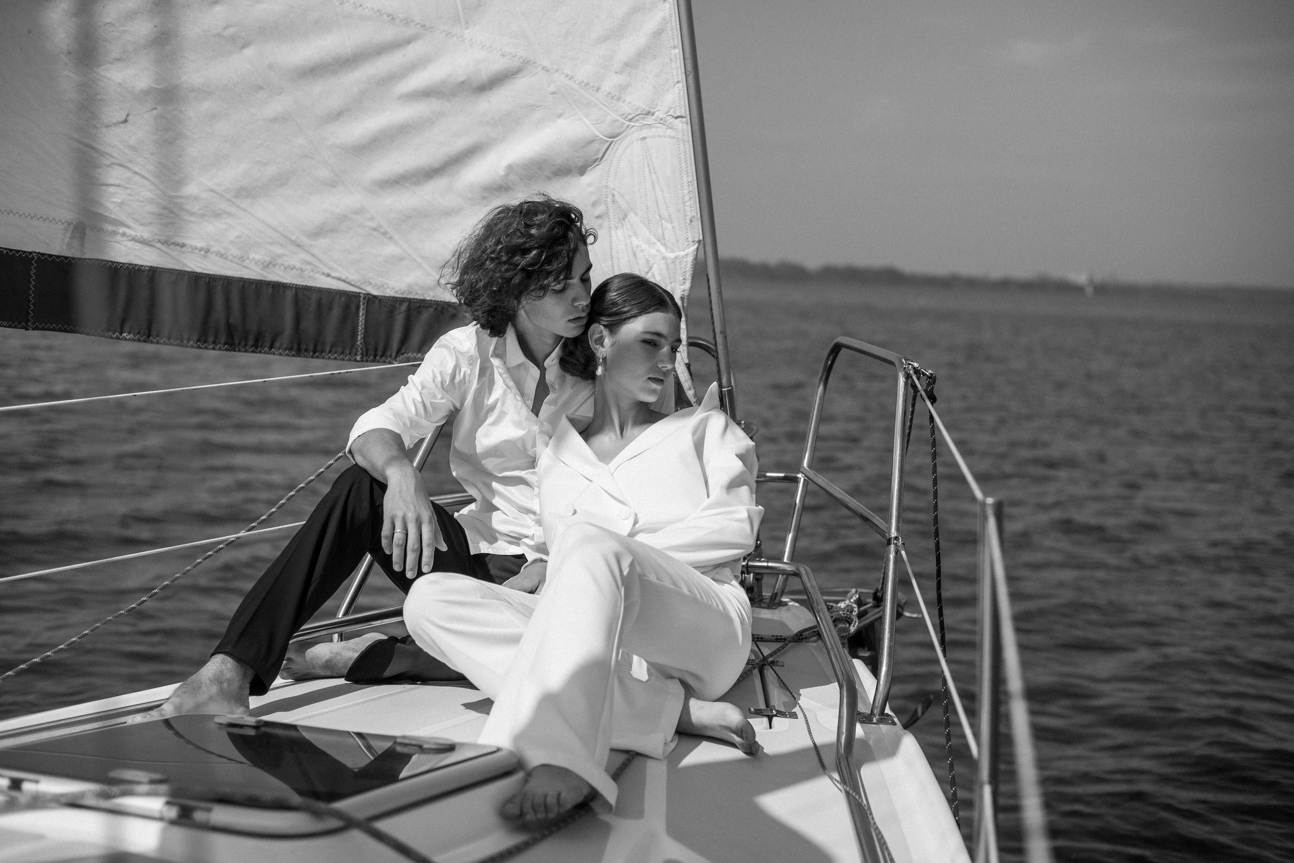 Фотосессия на яхте Калининград. Свадебный фотограф  Калининград | Москва|