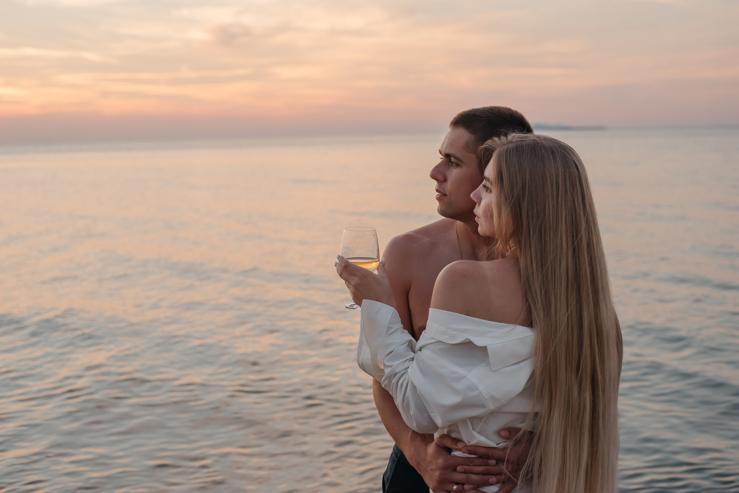 Фотосессия для двоих на закате. Свадебный фотограф  Калининград | Москва|