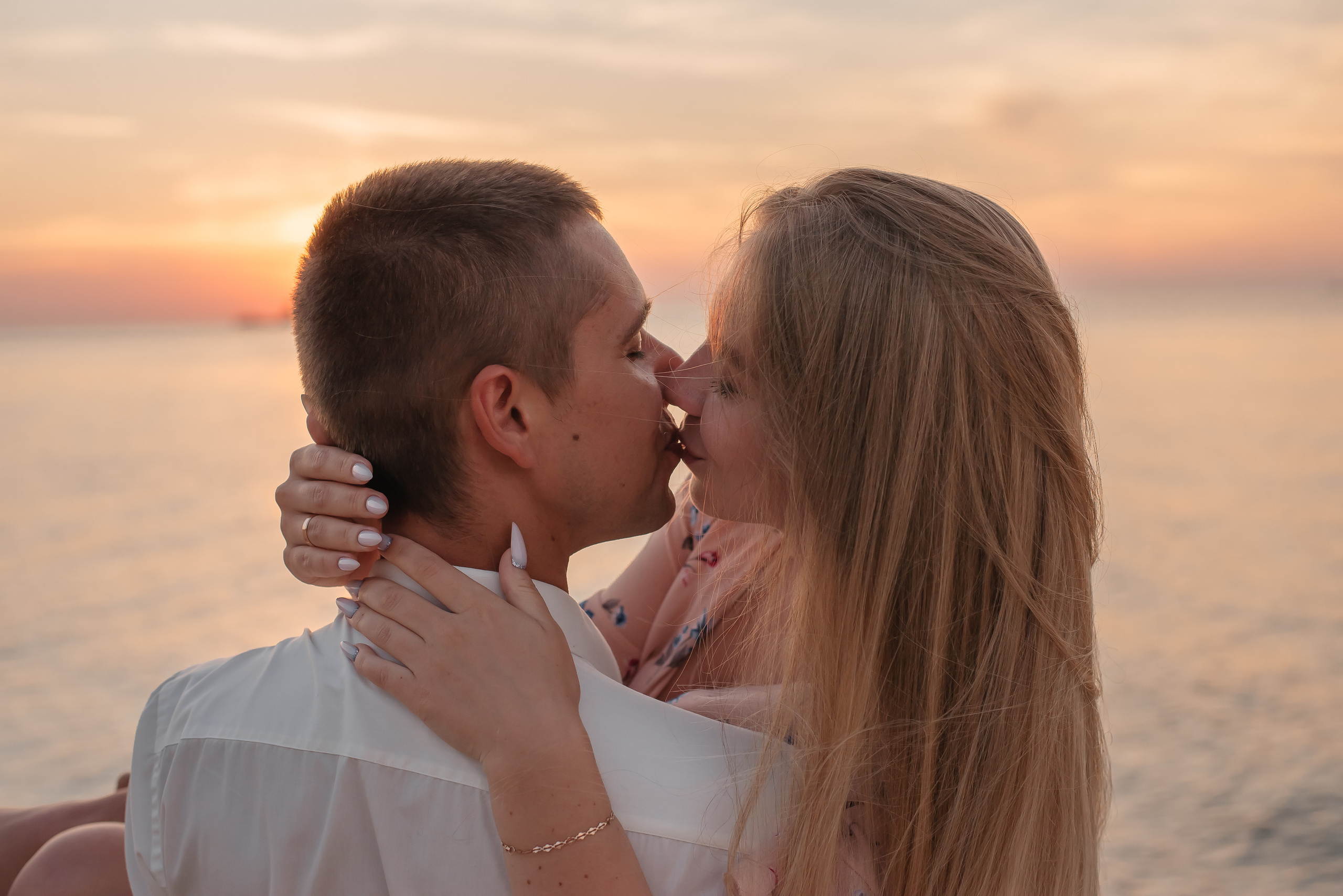 Фотосессия для двоих на закате. Свадебный фотограф  Калининград | Москва|