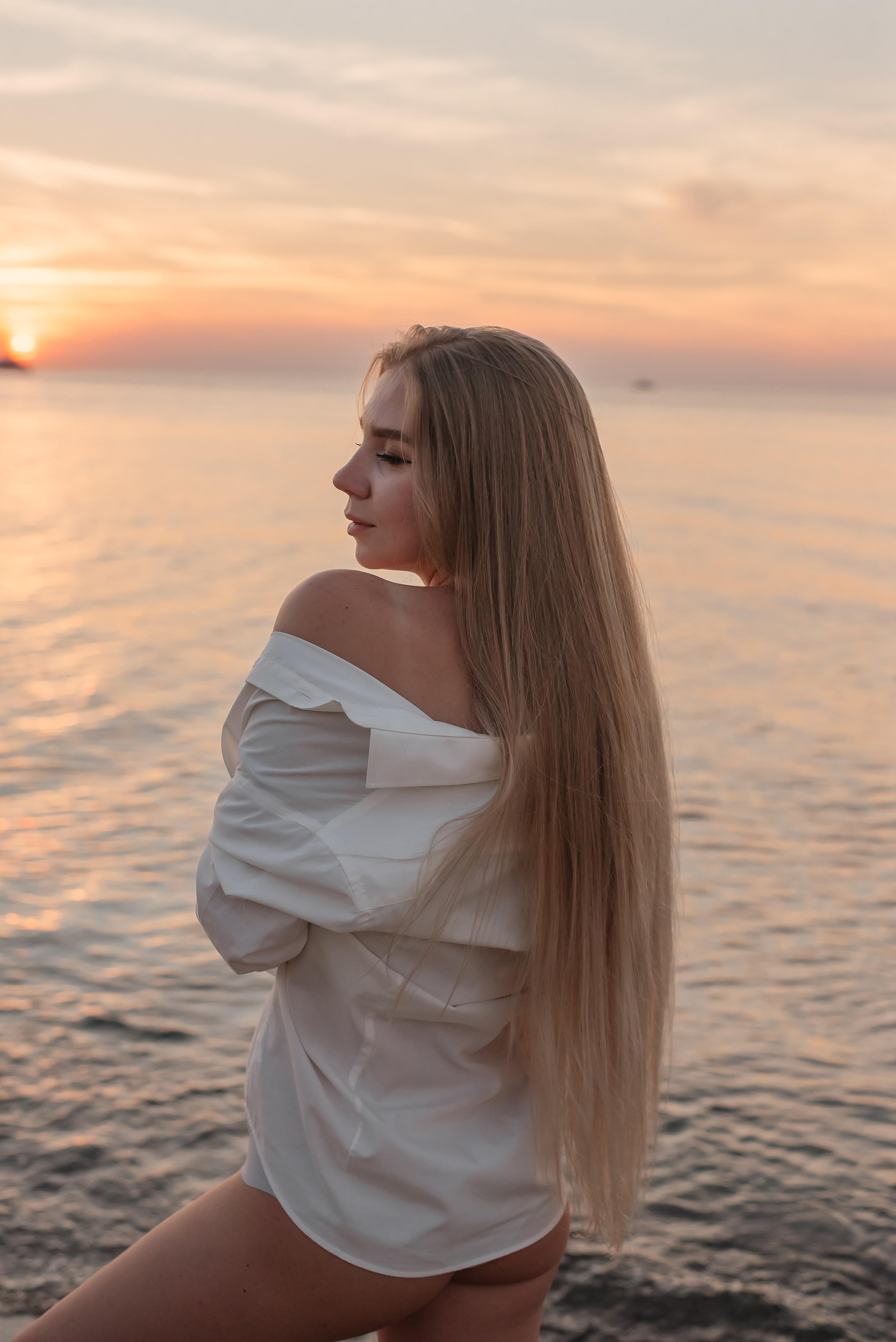 Фотосессия для двоих на закате. Свадебный фотограф  Калининград | Москва|