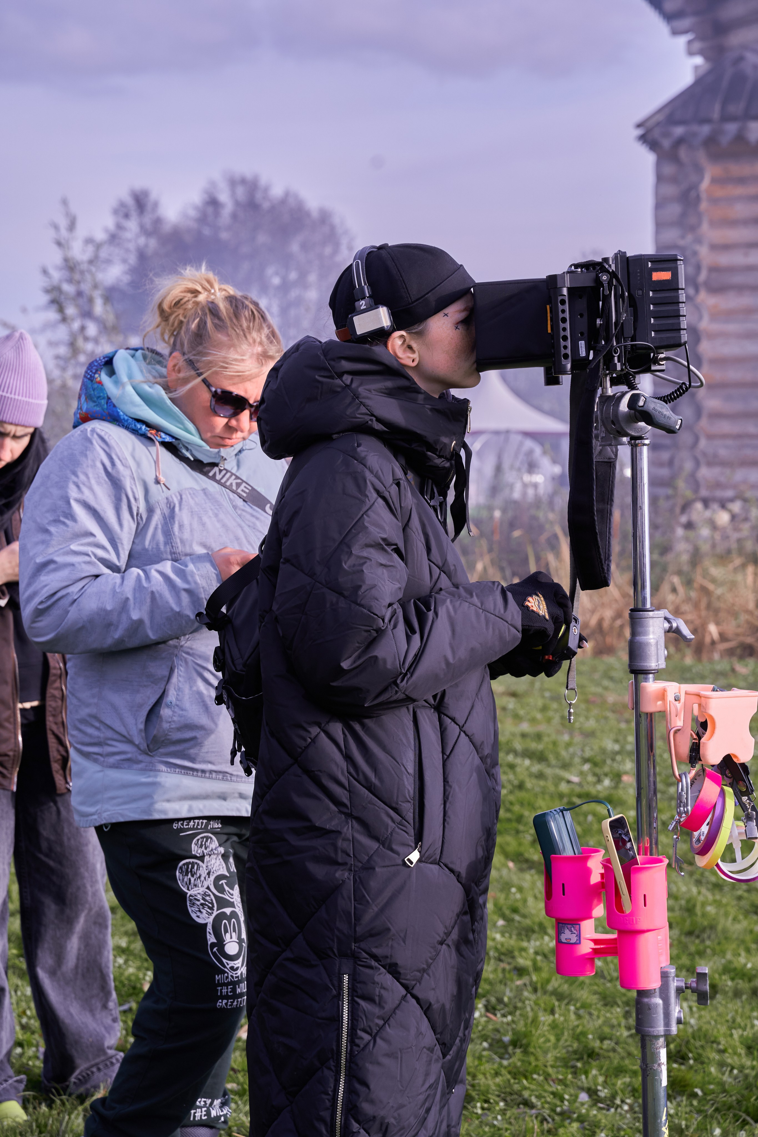 Бекстейдж съемки сериала. Krasnopoliophoto