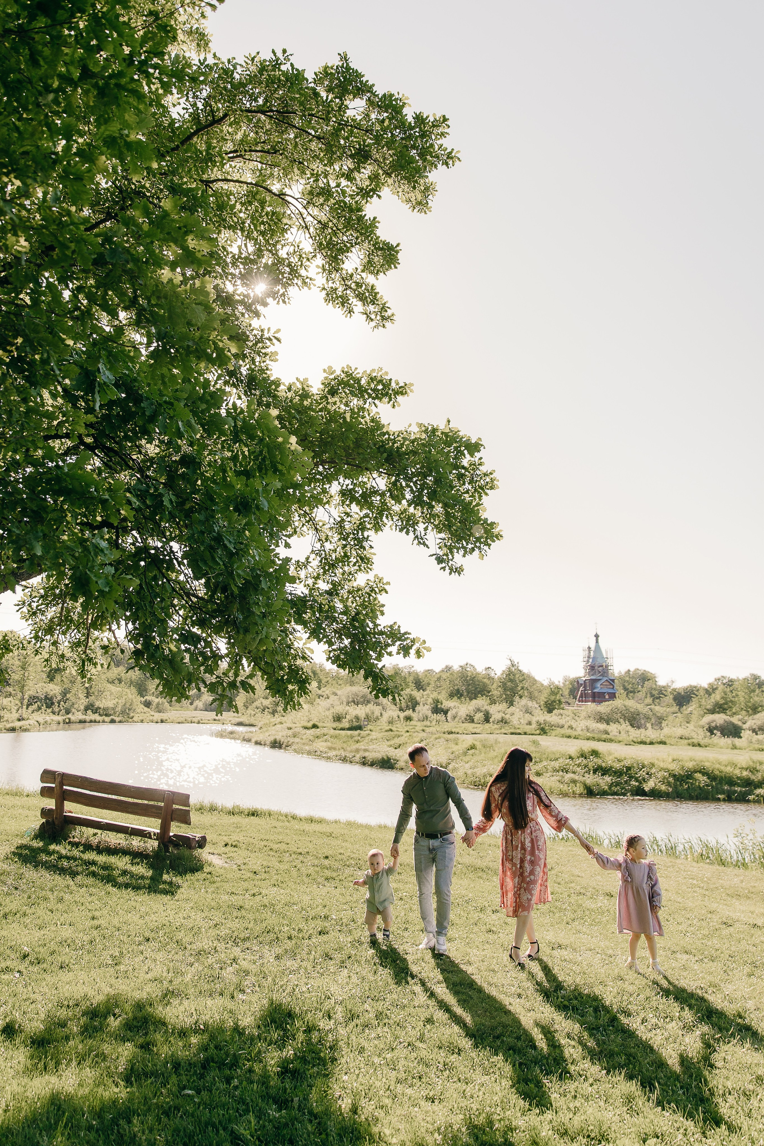 Екатерина, Алексей, Соня и Егор. Свадебный и семейный фотограф Александра Кос