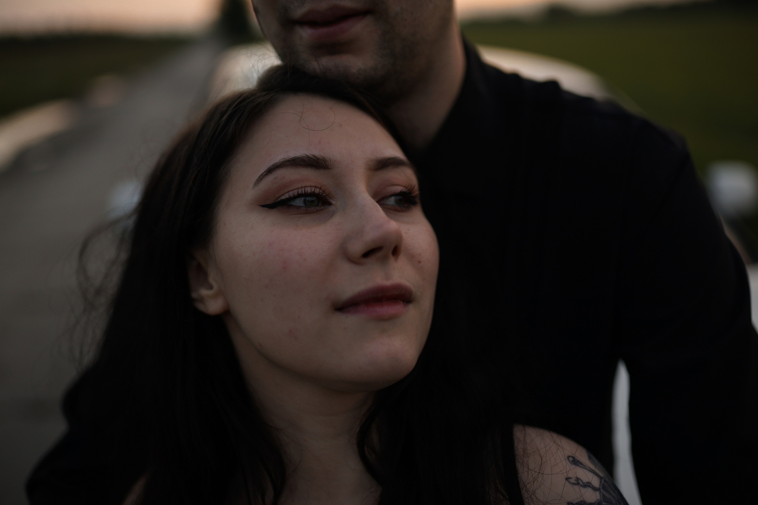 Поздний закат