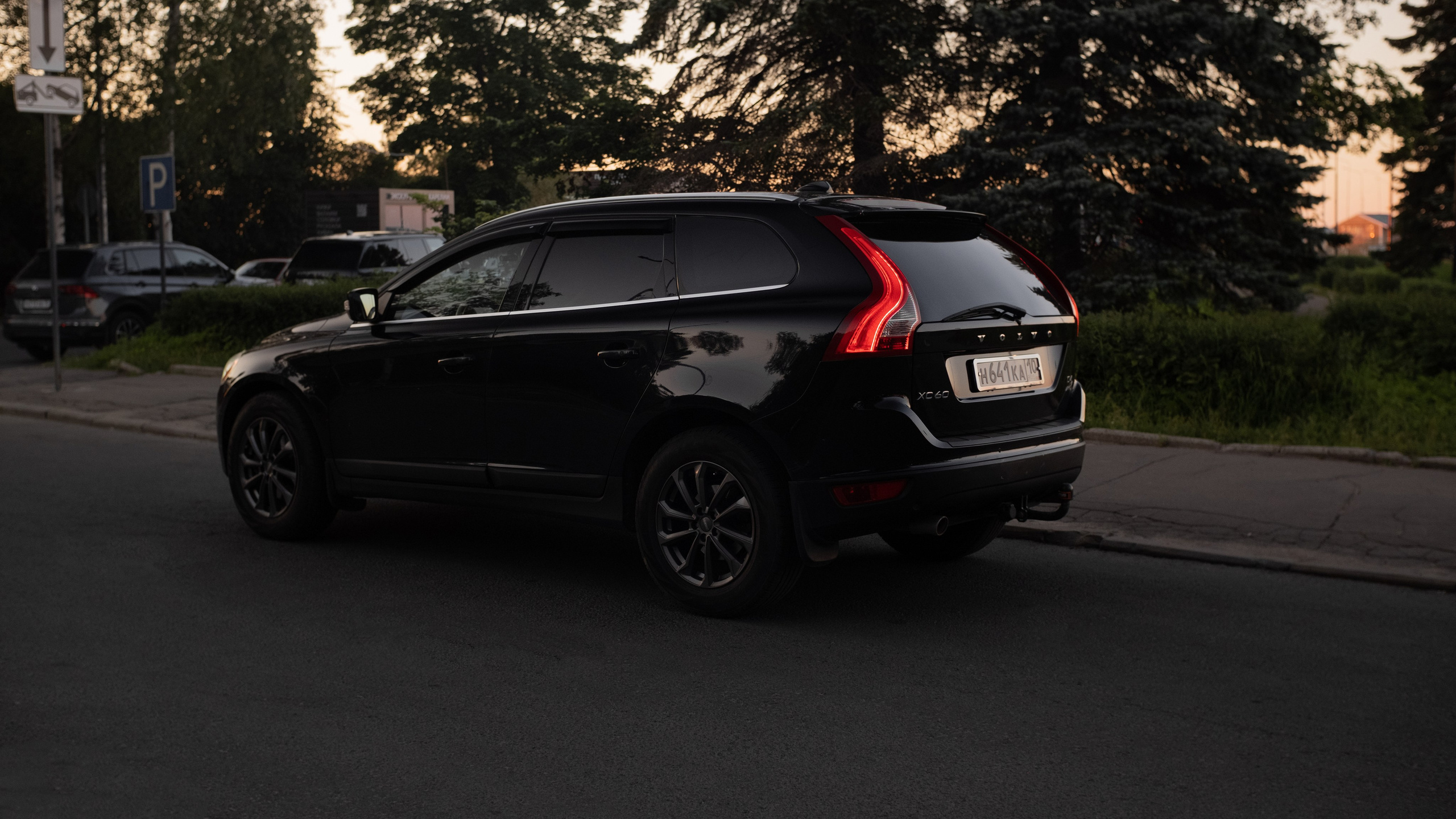 Volvo XC60. Камера Глика | Автомобильный фотограф из Петрозаводска