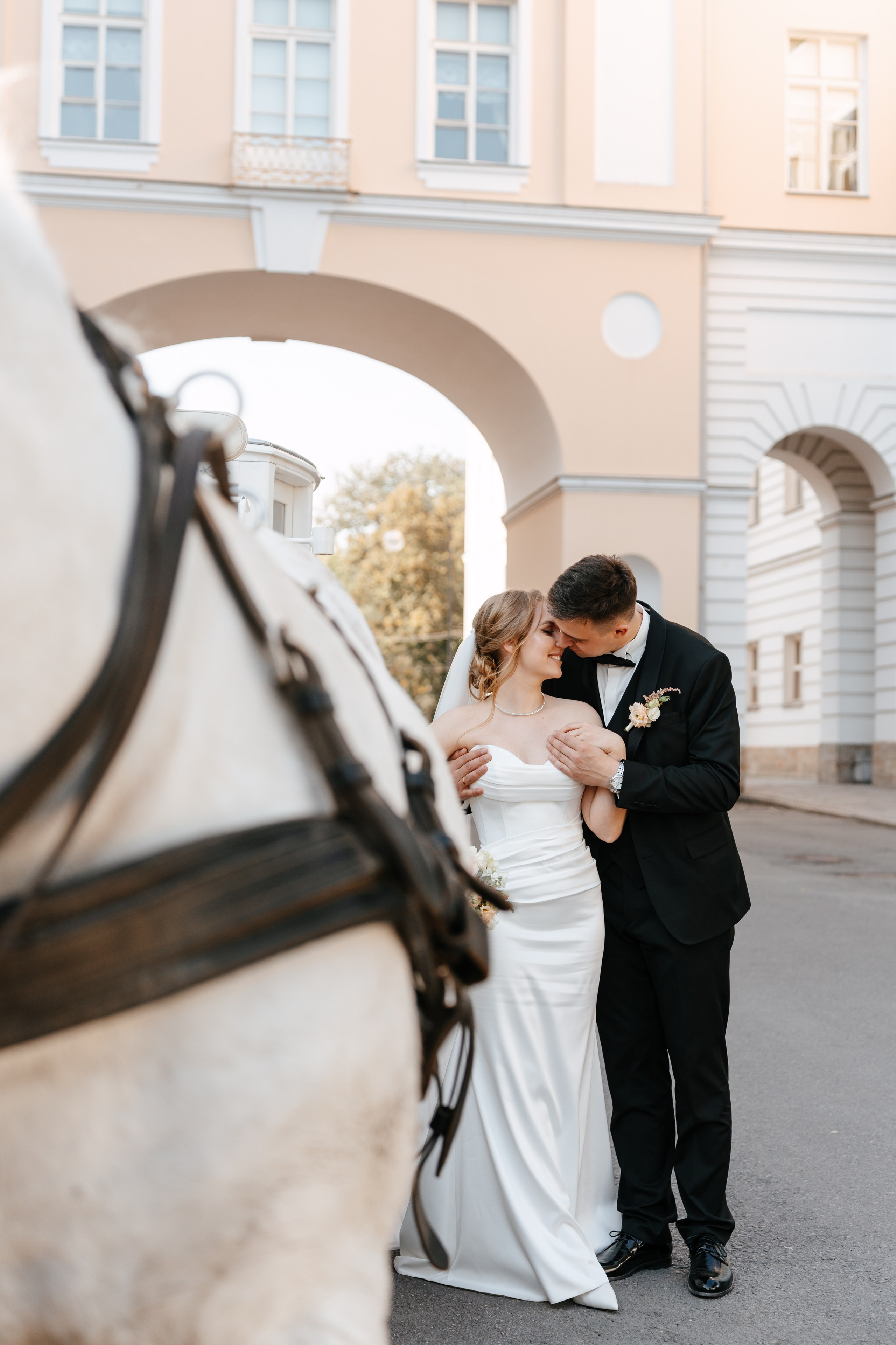 Свадебная фотосессия в Пушкине. Семейный и свадебный фотограф в Санкт-Петербурге и Москве