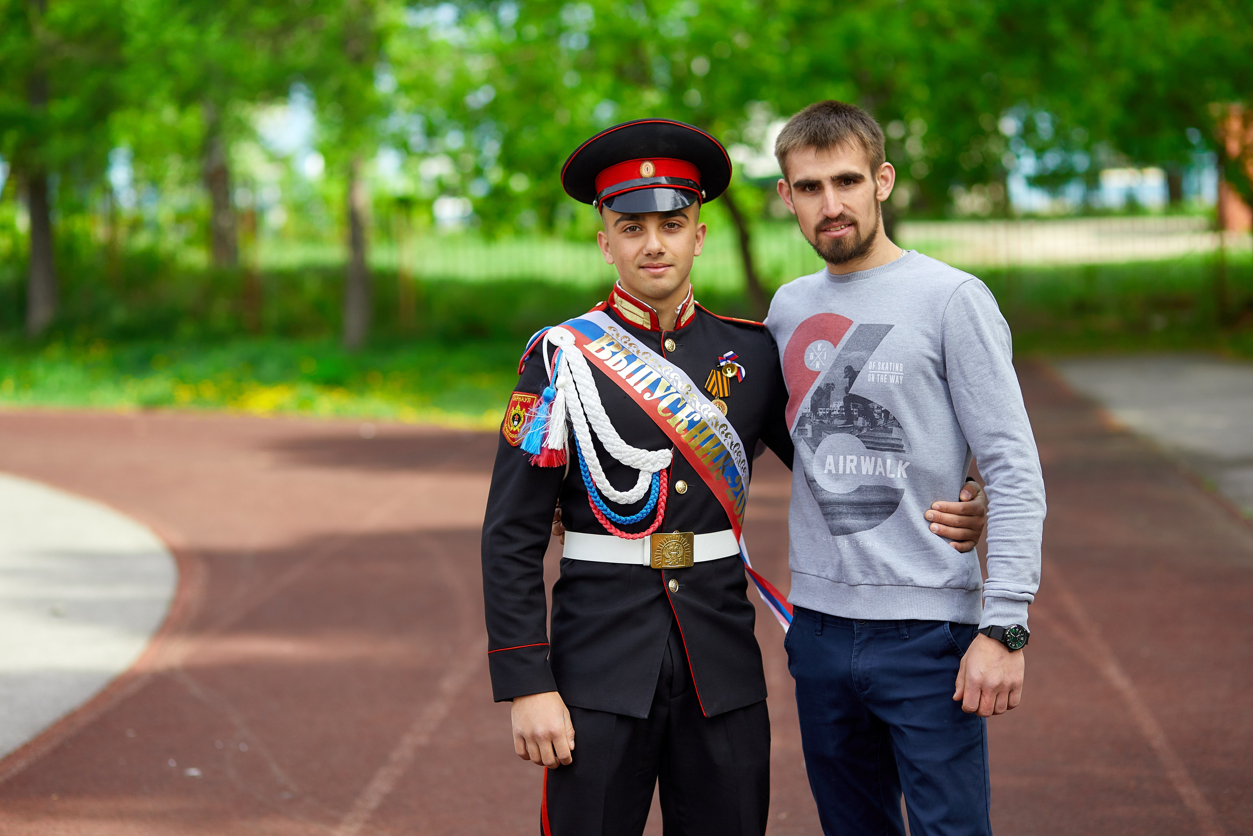 Кадеты последний звонок. Фотограф Вячеслав Фарунин