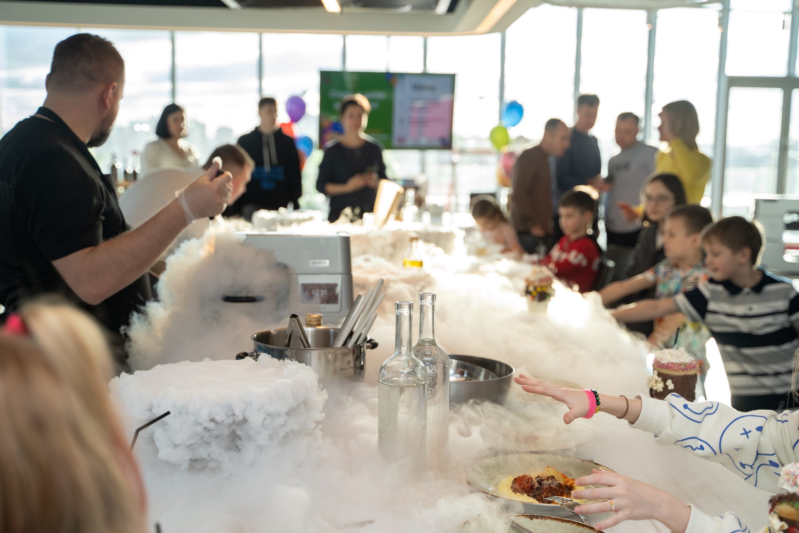 День Рождения в кулинарной студии. Фотограф в Одинцово, Москве