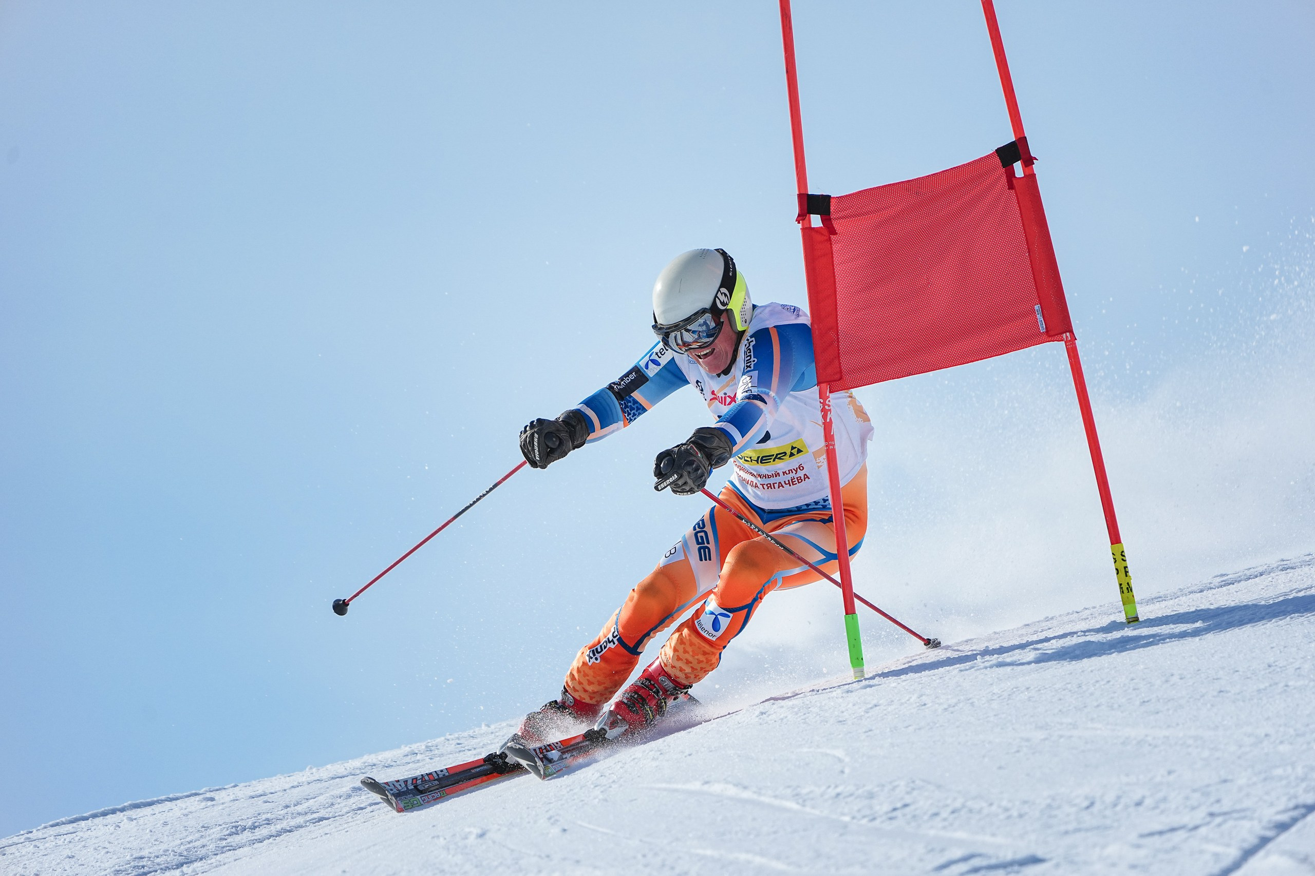 Соревнования «Приз горнолыжного клуба Леонида Тягачева», GS, 2024. Фотограф Студитский Евгений