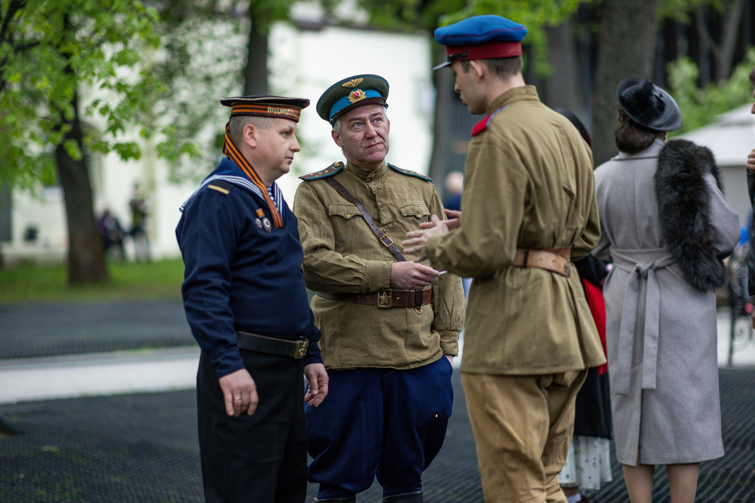 Бал Победы в саду Эрмитаж. Фотограф Сергей Ловкий