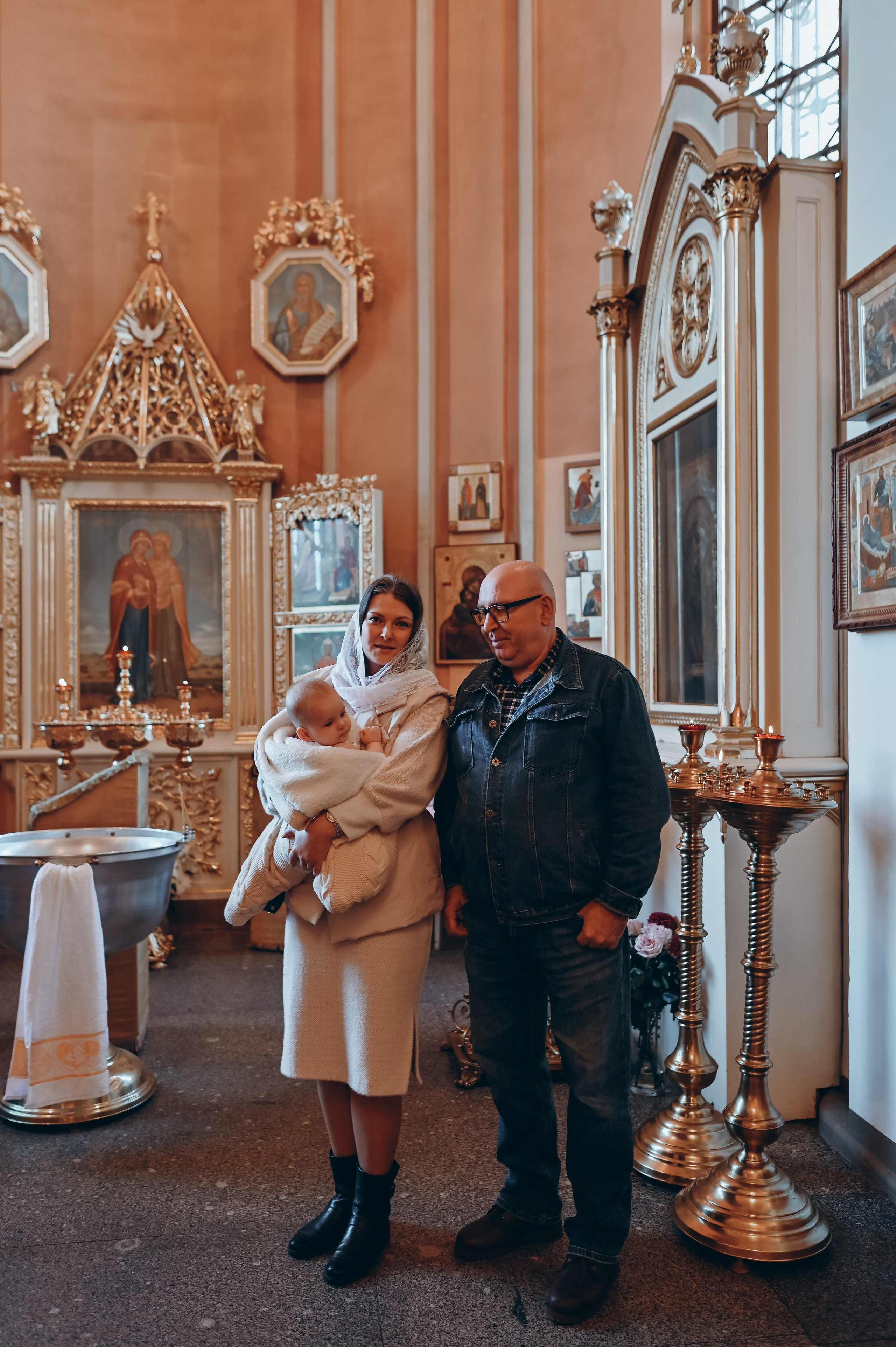 Крещение Любочки. Семейный и свадебный фотограф в Санкт-Петербурге Яна