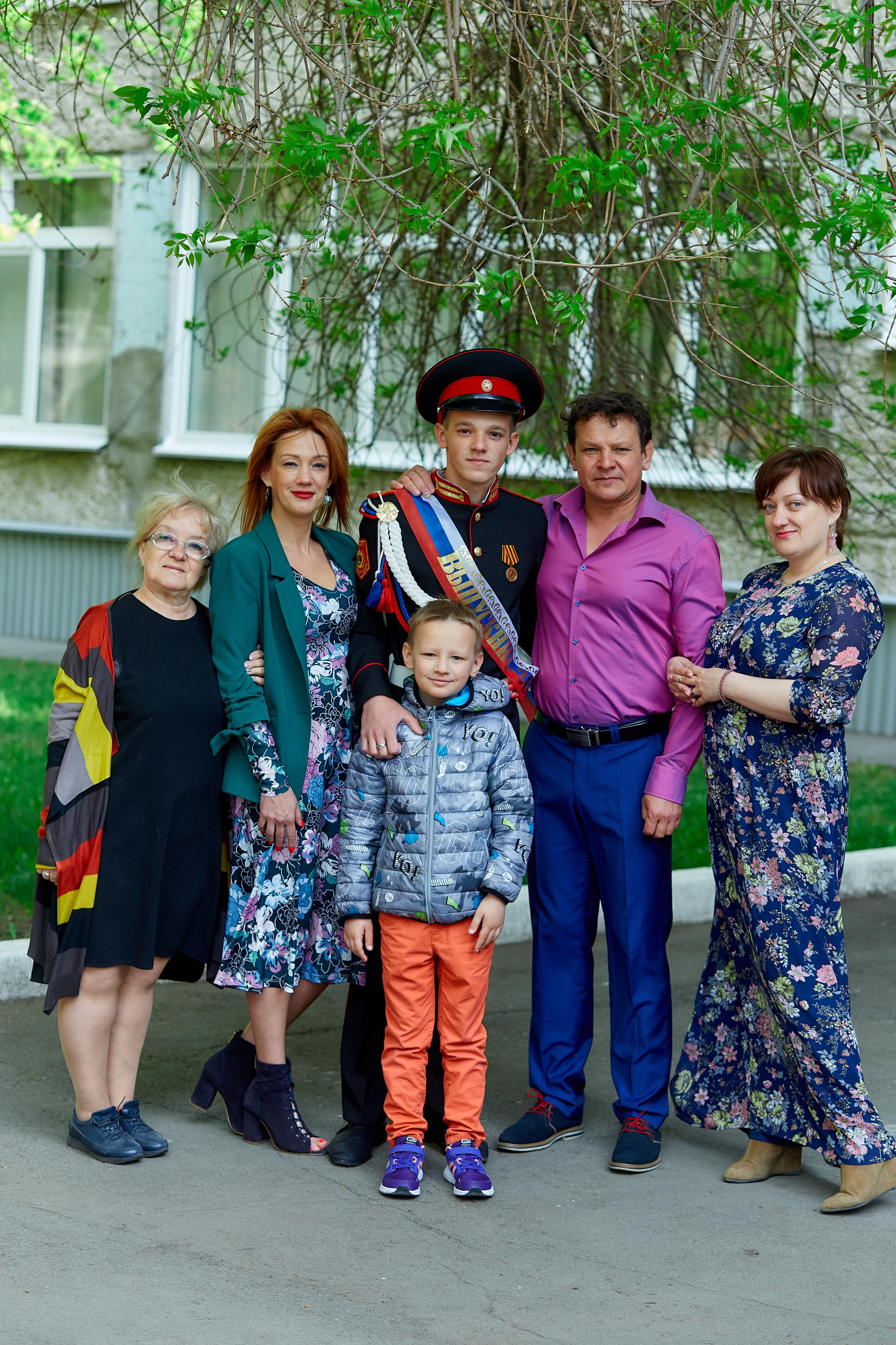 Кадеты последний звонок. Фотограф Вячеслав Фарунин