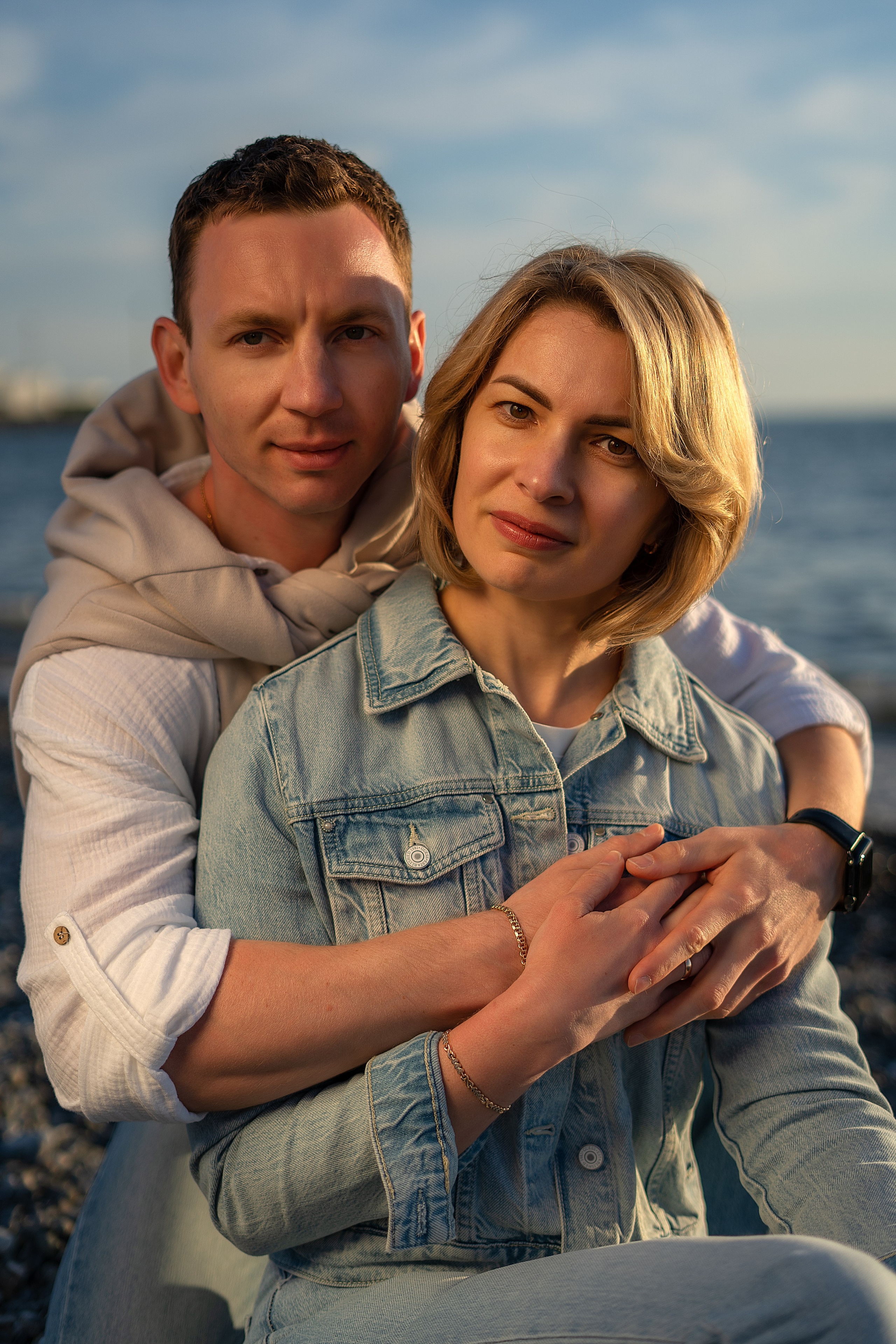 Семейная фотосессия на берегу моря. Профессиональный Фотограф в Сочи Марина Ситкина