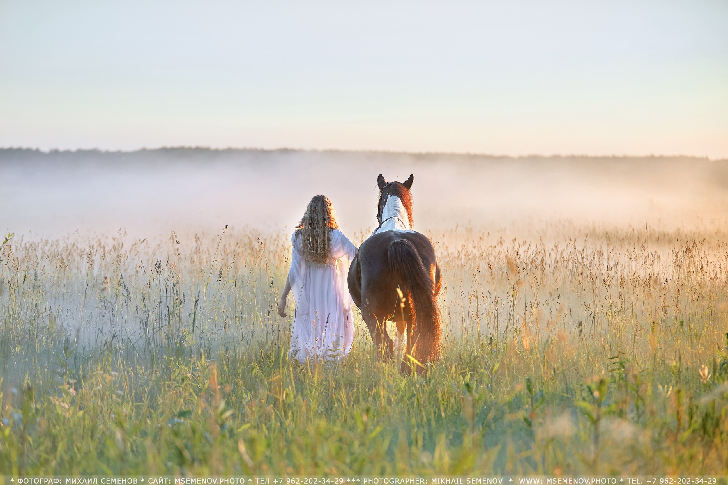 Фотосессия с лошадьми в г. Ярославль. Фотограф Михаил Семенов