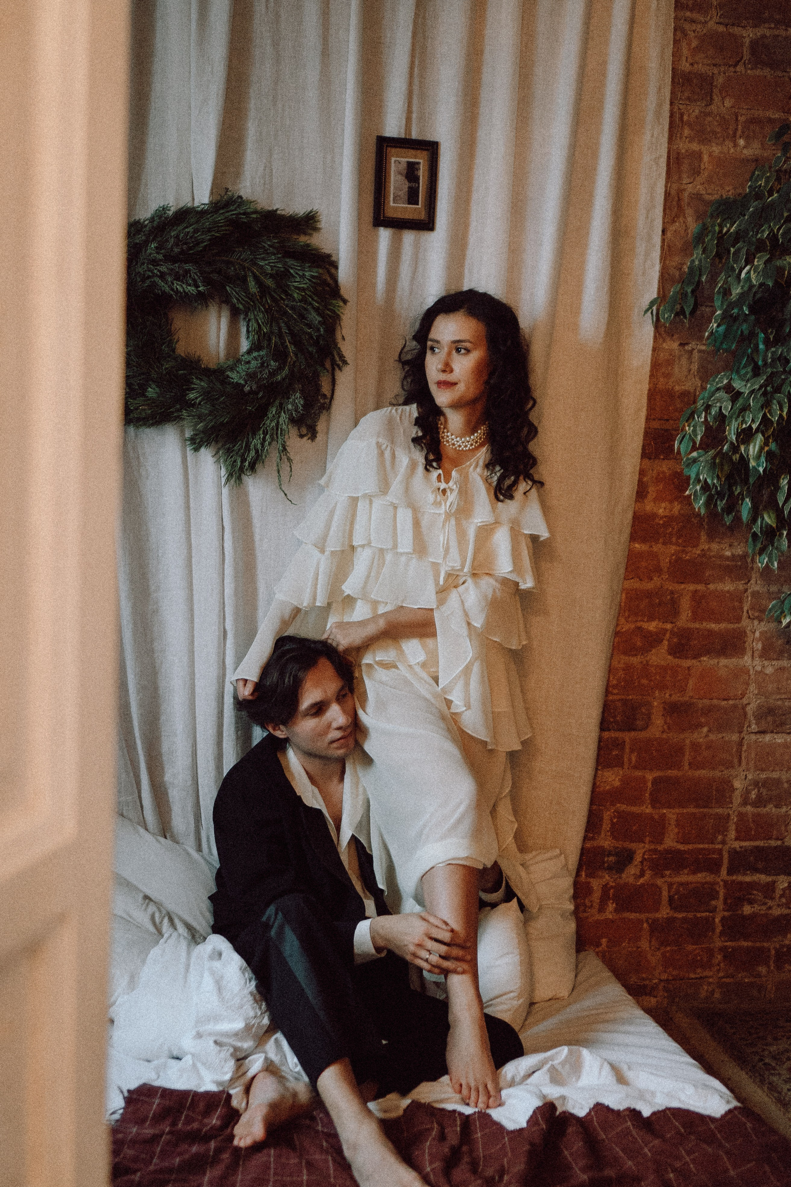 УТРО ЖЕНИХА И НЕВЕСТЫ В ФОТОСТУДИИ И ОСНОВНАЯ ФОТОСЕСИСИЯ ЗИМОЙ. Профессиональный фотограф, Санкт-Петербург — Виктория Богомолова