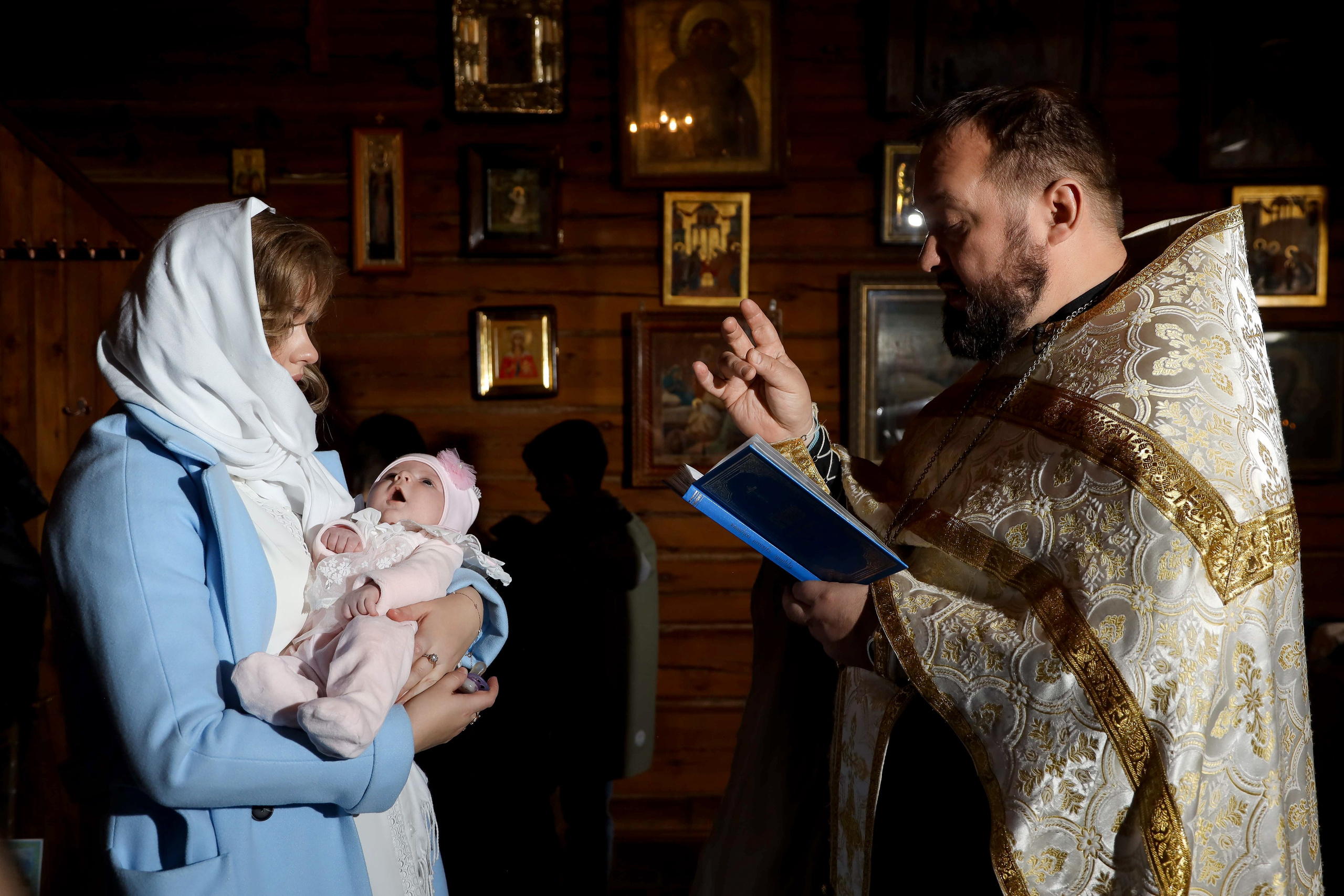 Крестины. Фотограф Антон Чупринин