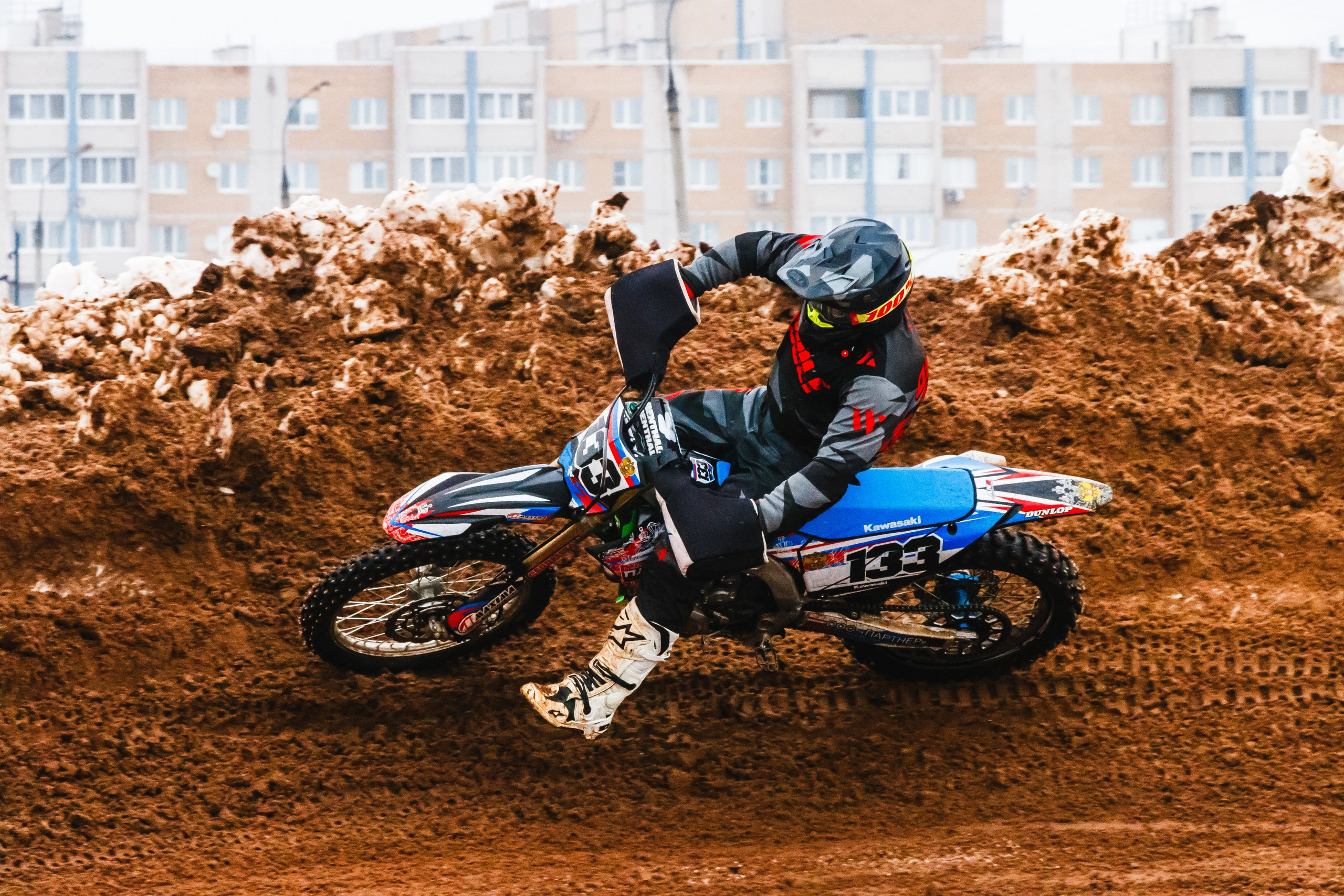 Первенство по мотокроссу 1 этап. Ижевск 2025. Олег Романов. Мастер фото по спорту