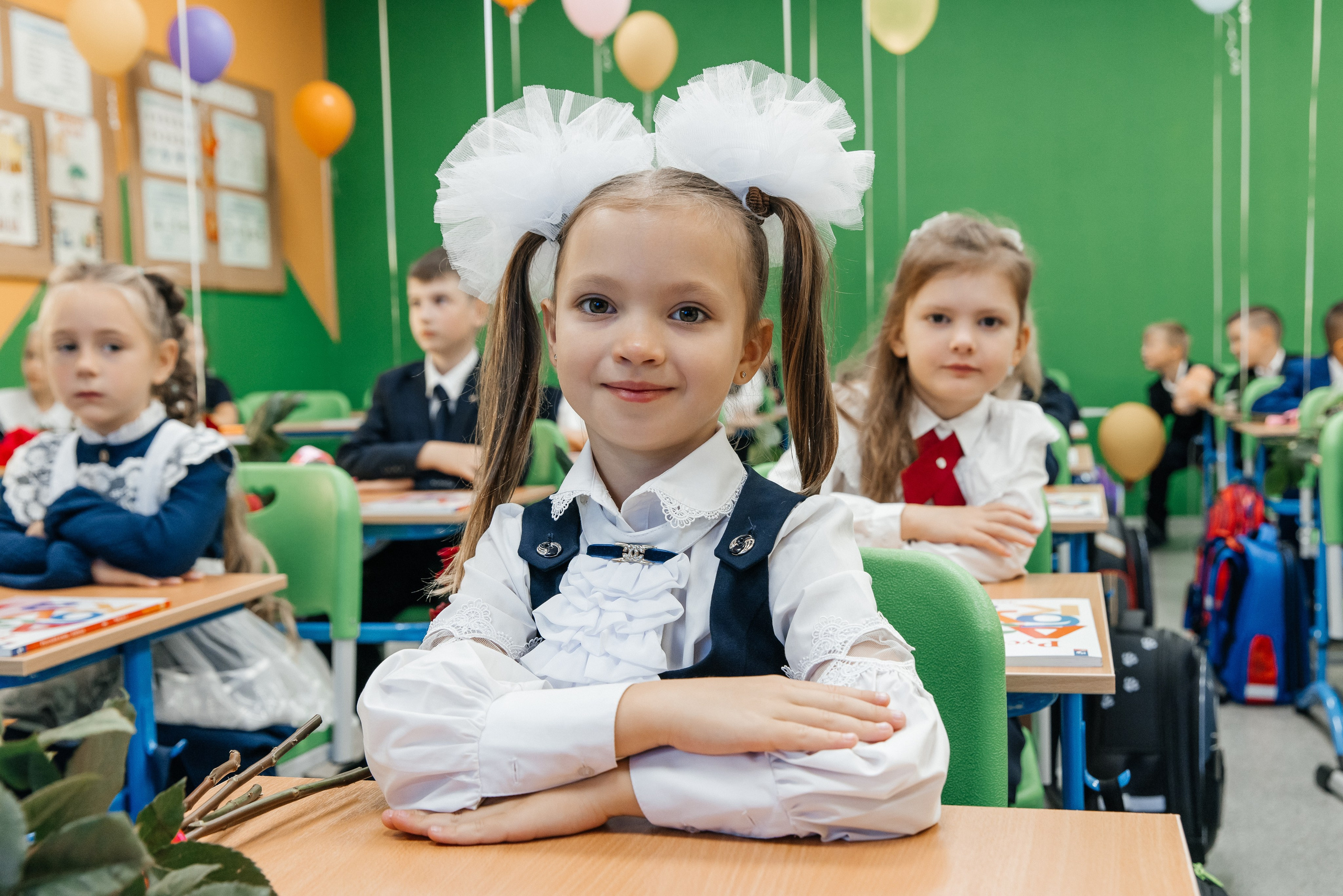 1 сентября 1 класс. Фотограф Москва Шептаев Артём