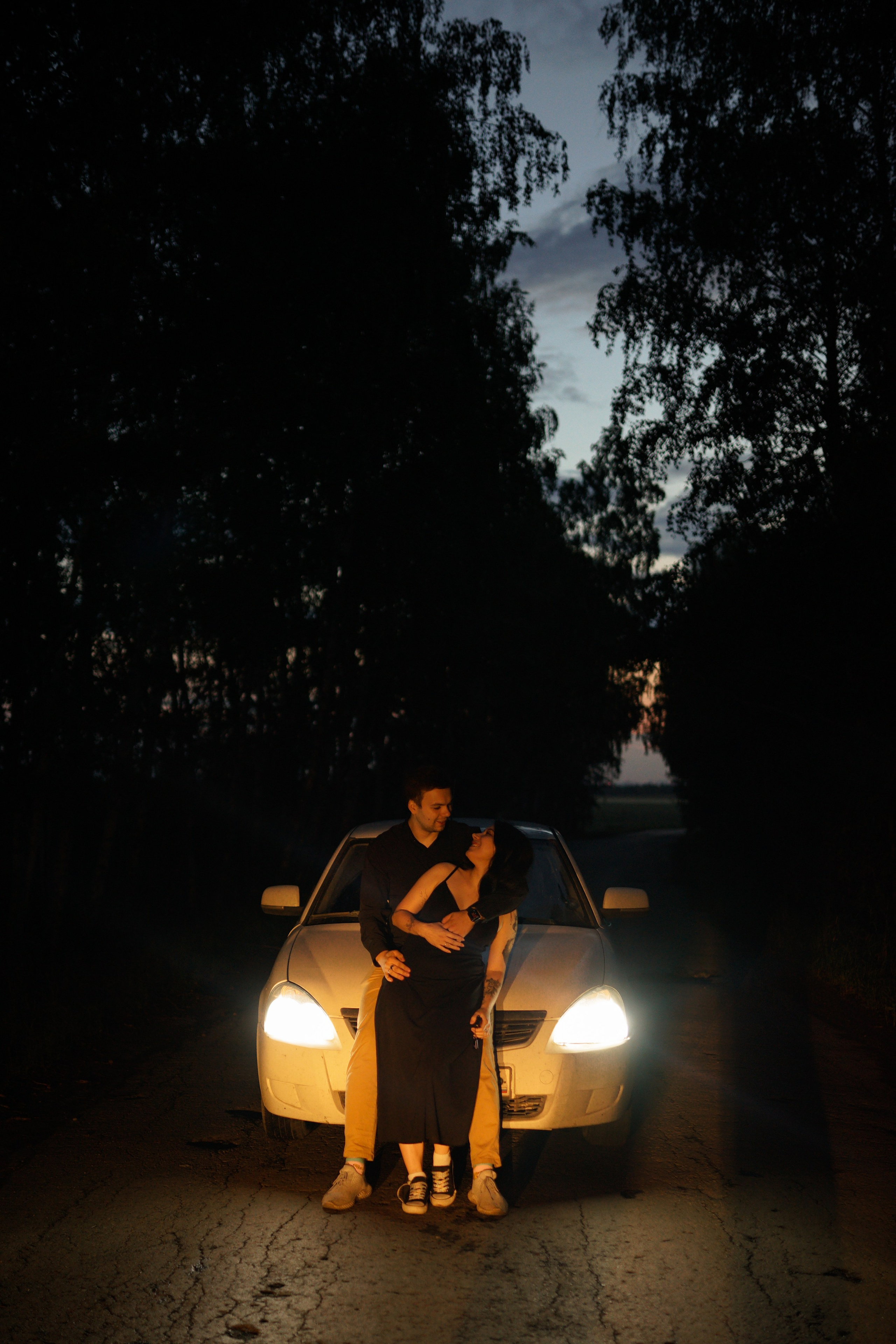 Поздний закат