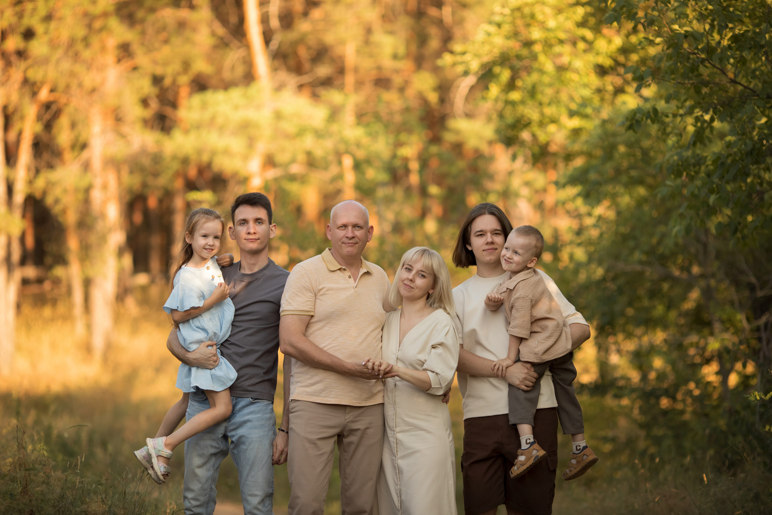 Семейное лето. Семейный и детский фотограф в Саратове Полина Коткина