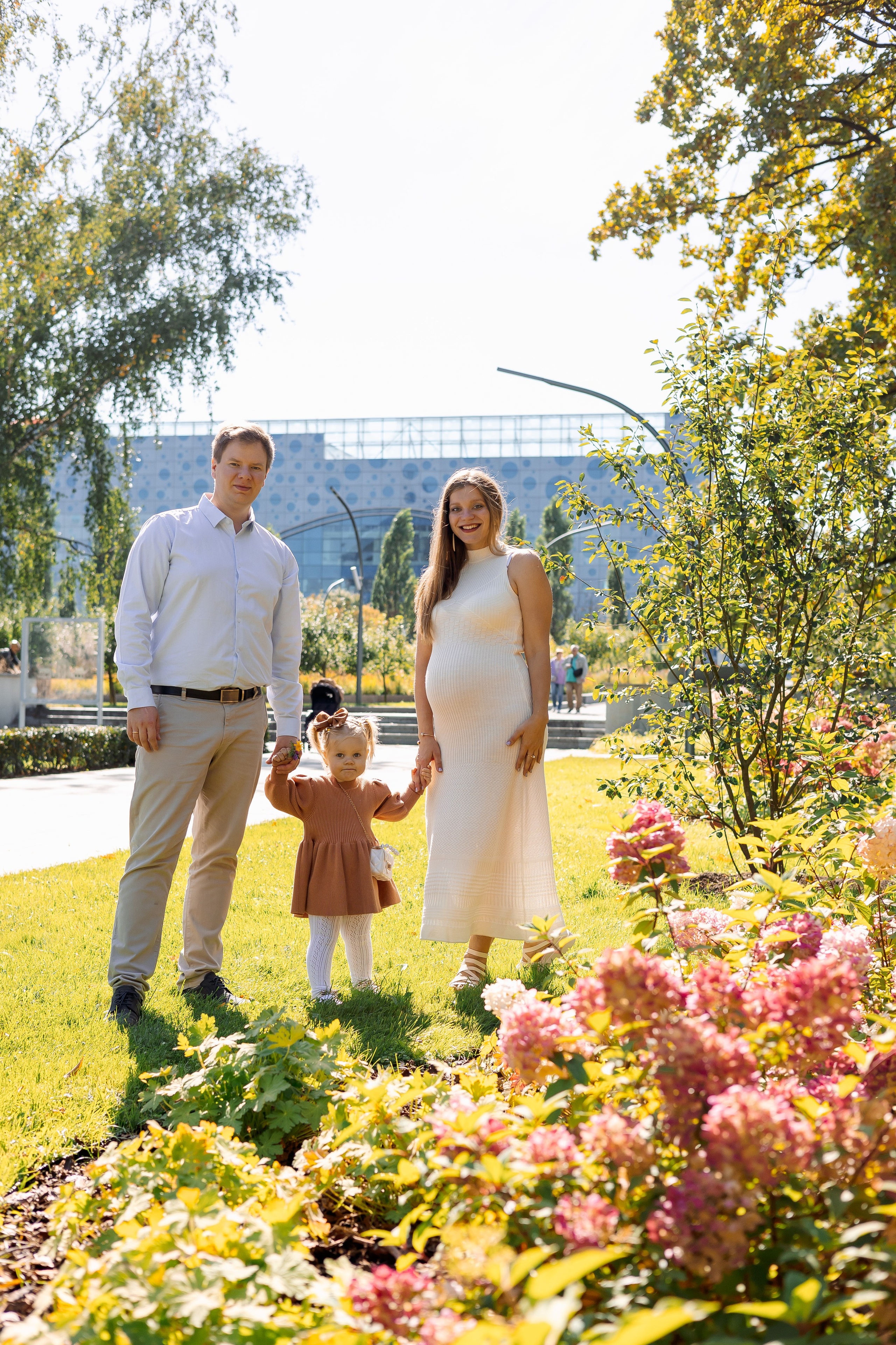 Семейная история в парке. Семейный Фотограф в Москве Евгения Симоненко