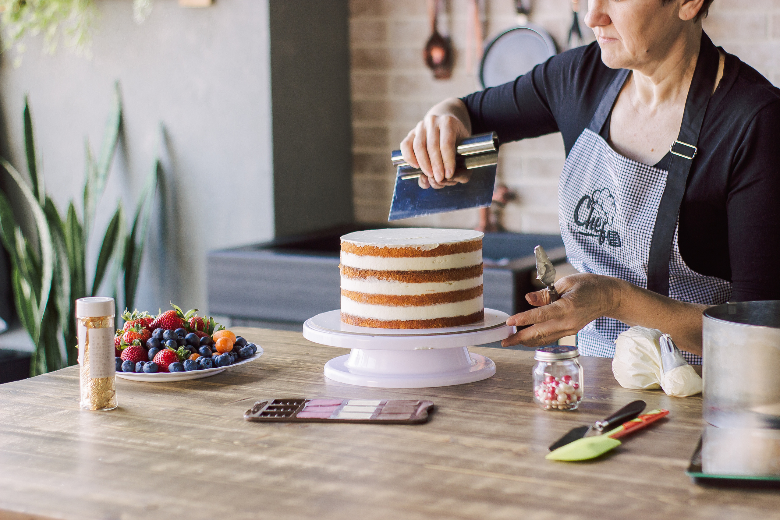 Фотосессия для мастера кондитера в фотостудии. Фотограф в Санкт-Петербурге, Анна Скворцова