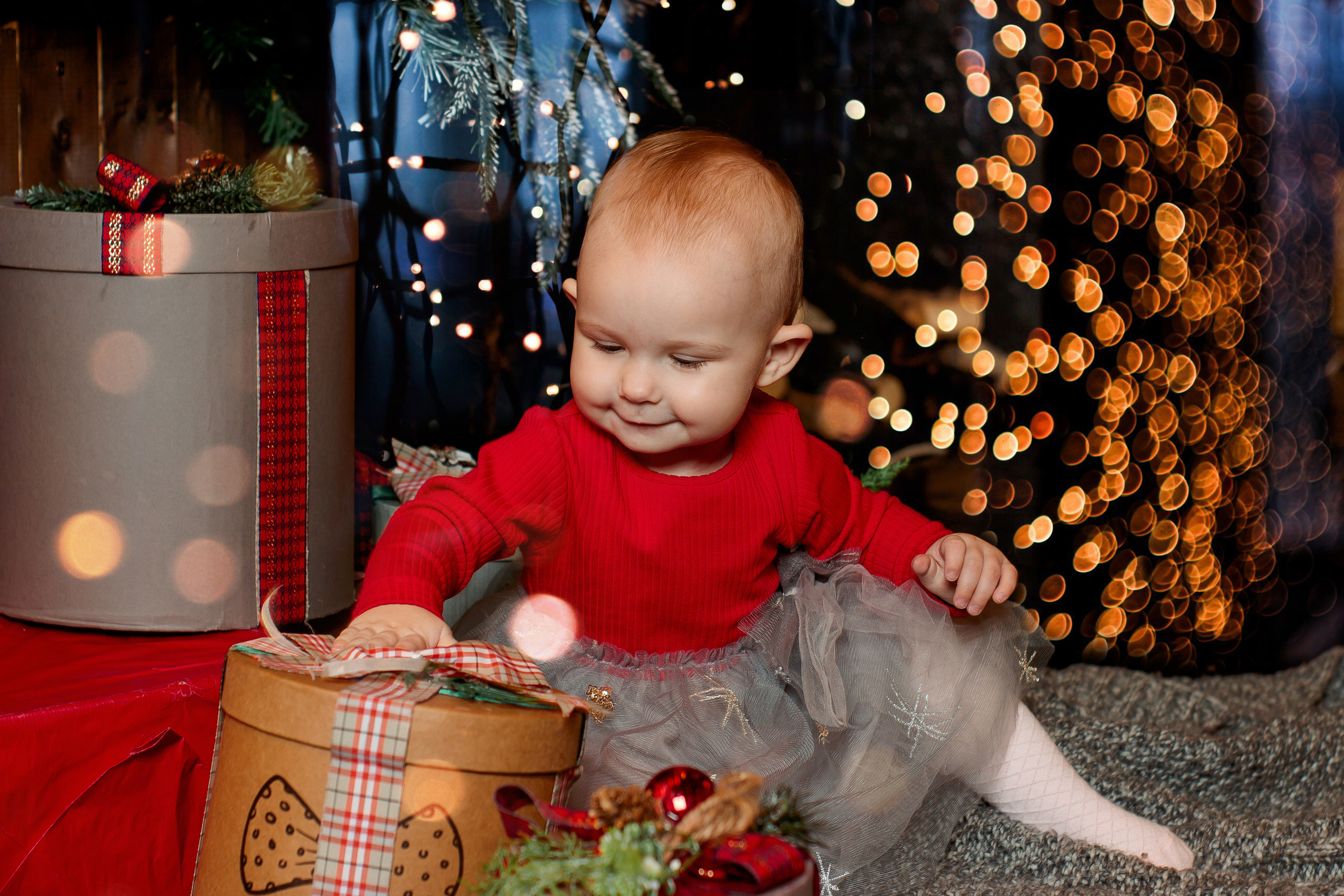 Новогодняя фотосессия для Ксении. Фотограф в Санкт-Петербурге, Анна Скворцова