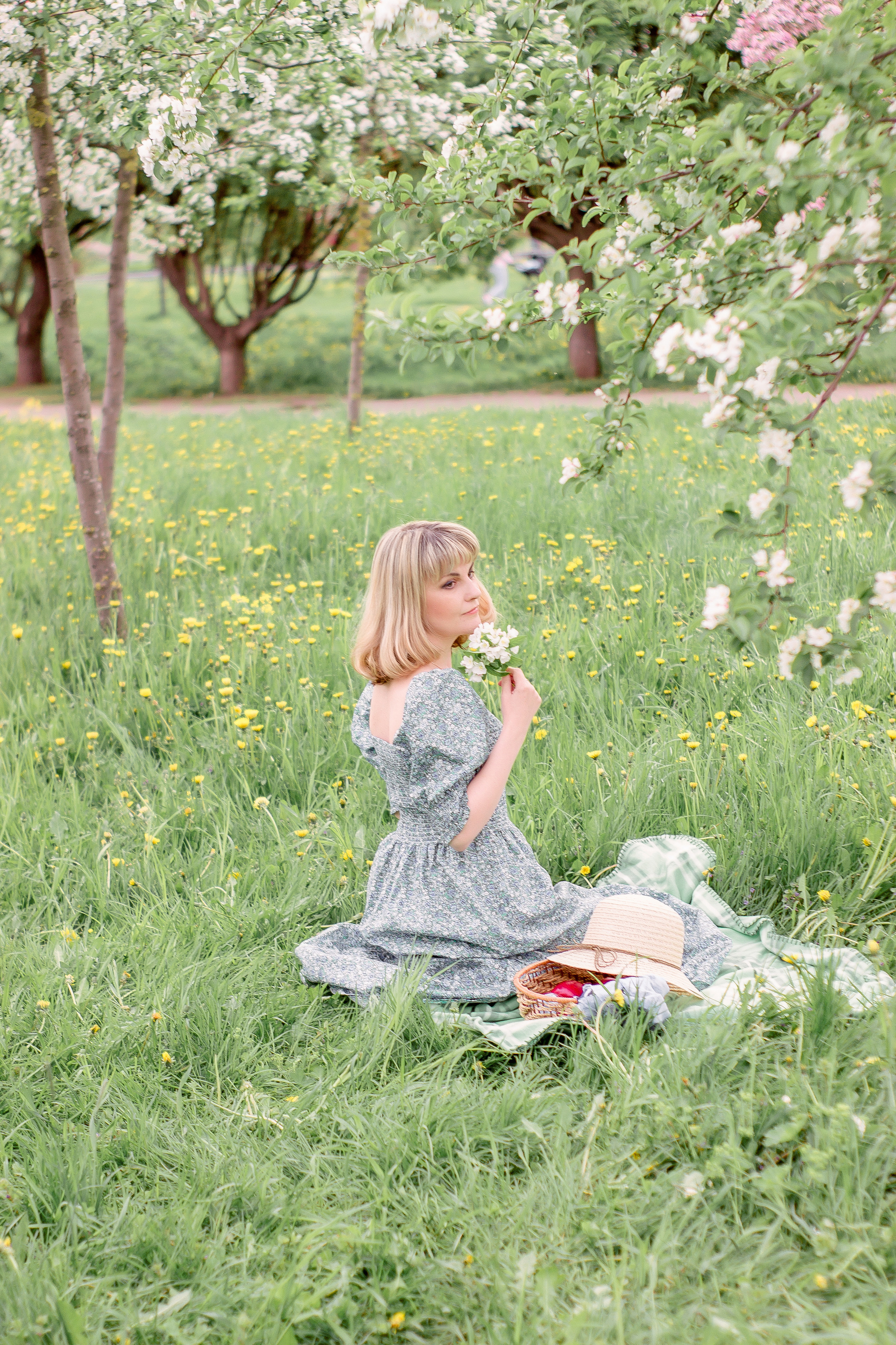 Фотосессия в цветущем саду Спб. Фотограф в Санкт-Петербурге, Анна Скворцова