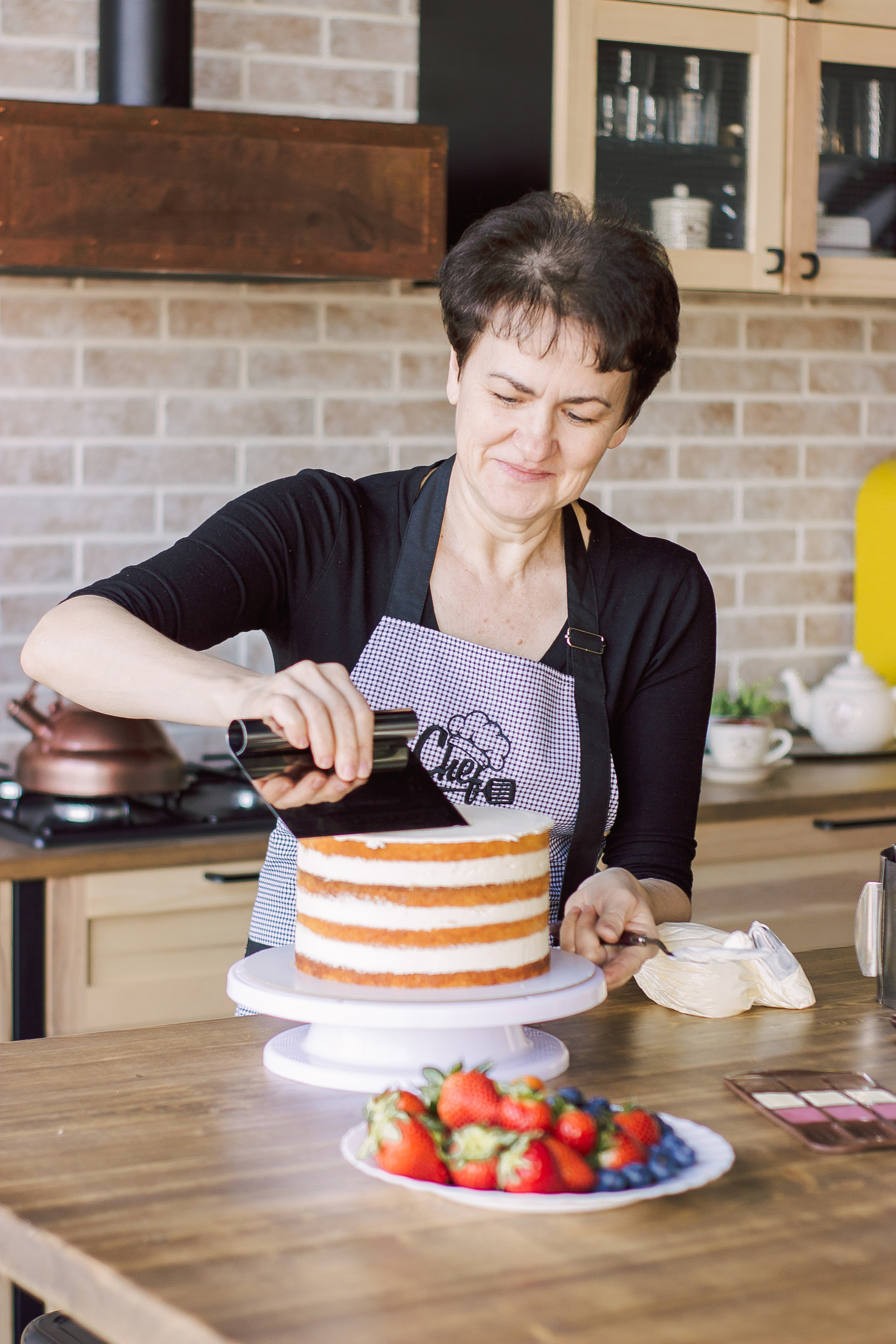 Фотосессия для мастера кондитера в фотостудии. Фотограф в Санкт-Петербурге, Анна Скворцова