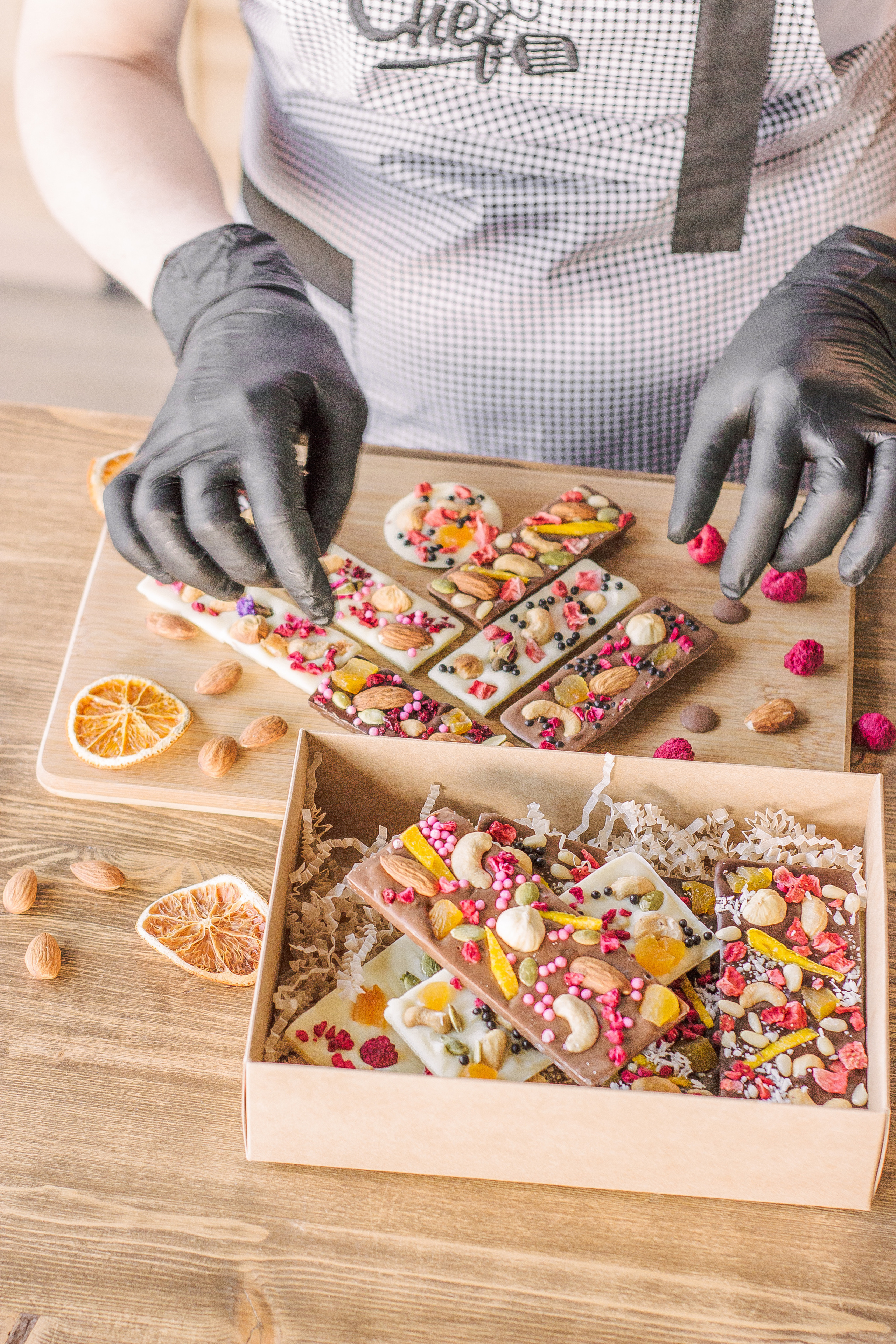 Фотосессия для мастера кондитера в фотостудии. Фотограф в Санкт-Петербурге, Анна Скворцова