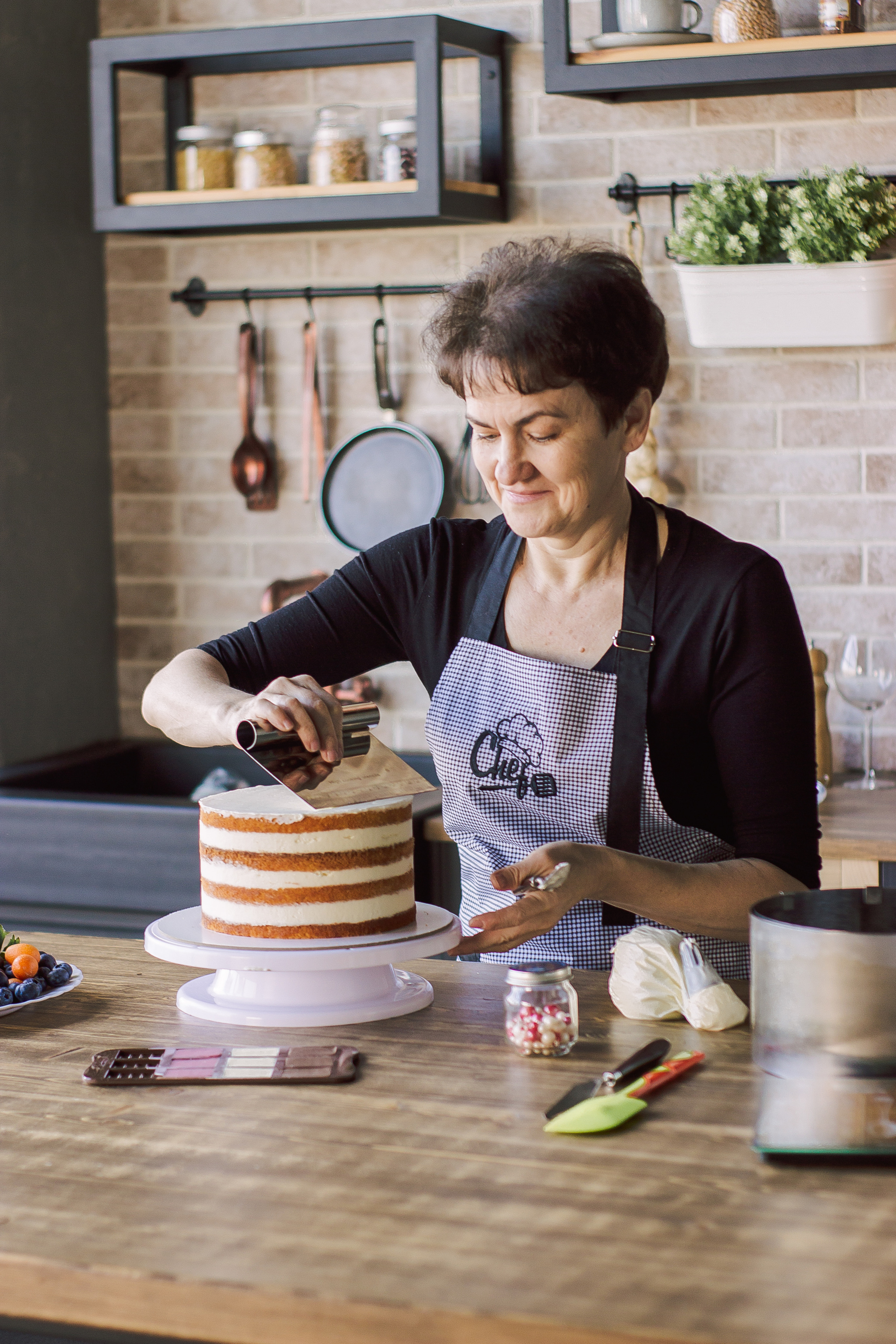 Фотосессия для мастера кондитера в фотостудии. Фотограф в Санкт-Петербурге, Анна Скворцова