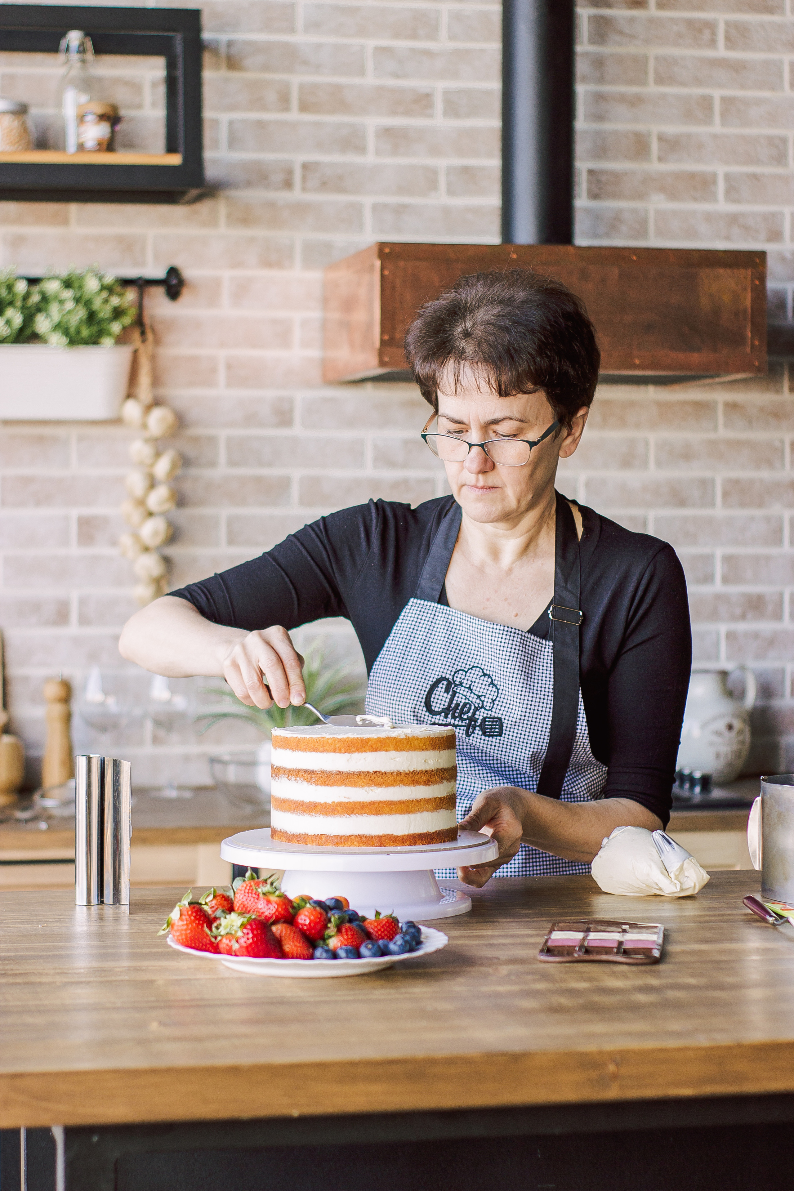 Фотосессия для мастера кондитера в фотостудии. Фотограф в Санкт-Петербурге, Анна Скворцова