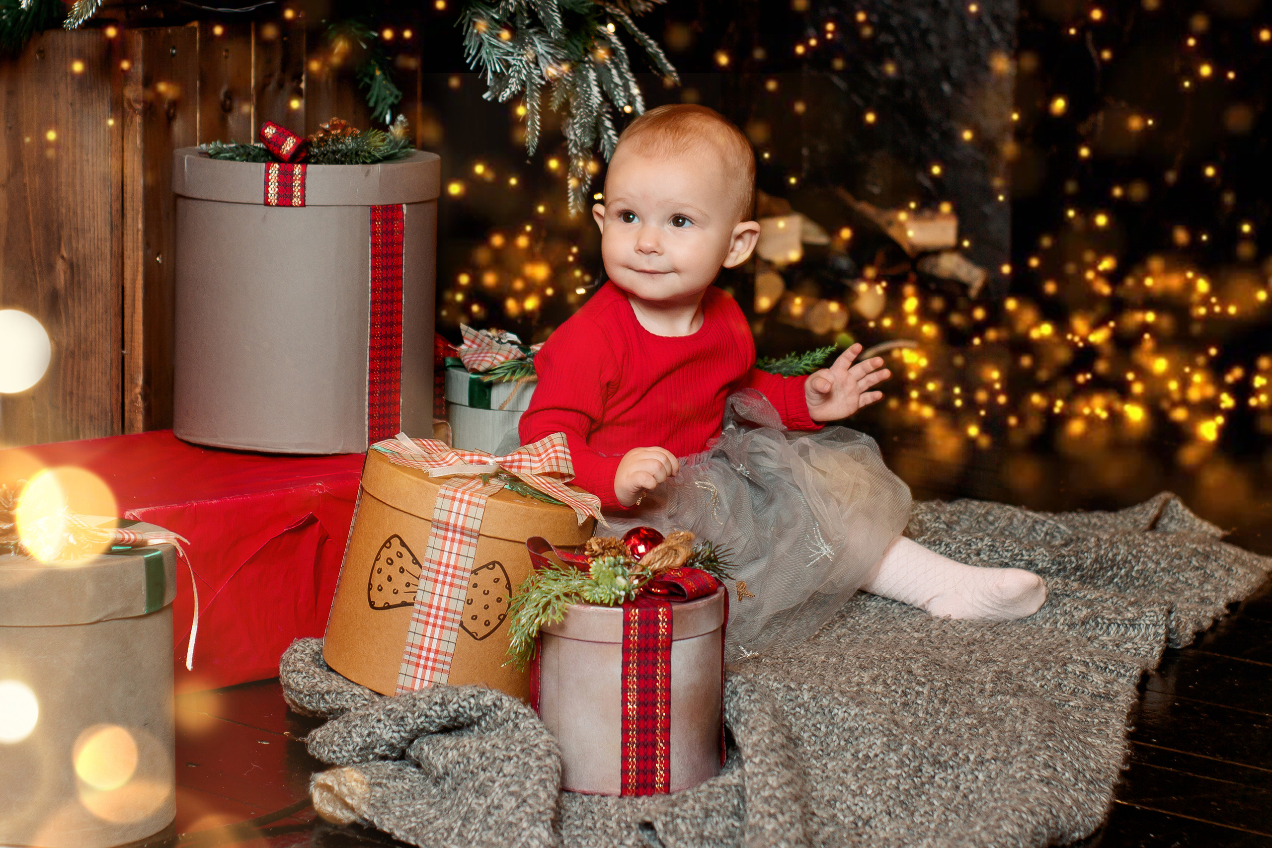 Новогодняя фотосессия для Ксении. Фотограф в Санкт-Петербурге, Анна Скворцова