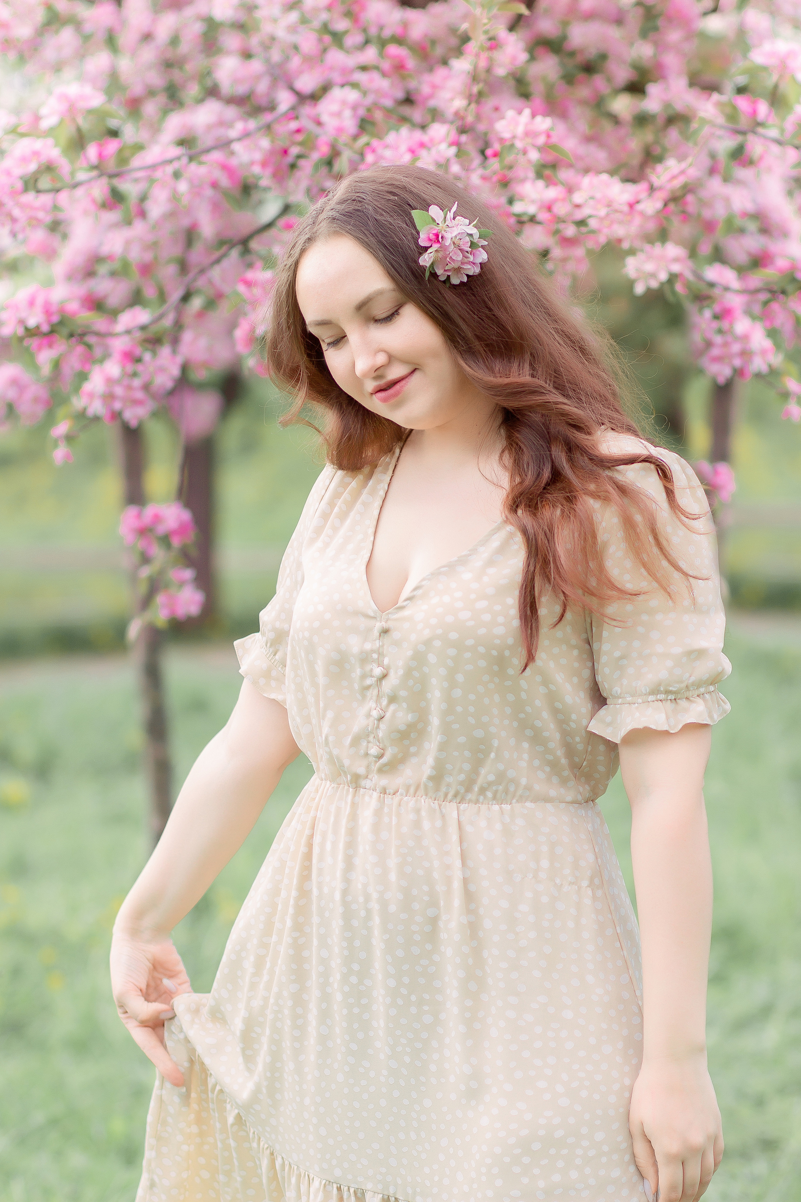 Фотосессия в яблоневом саду спб. Фотограф в Санкт-Петербурге, Анна Скворцова