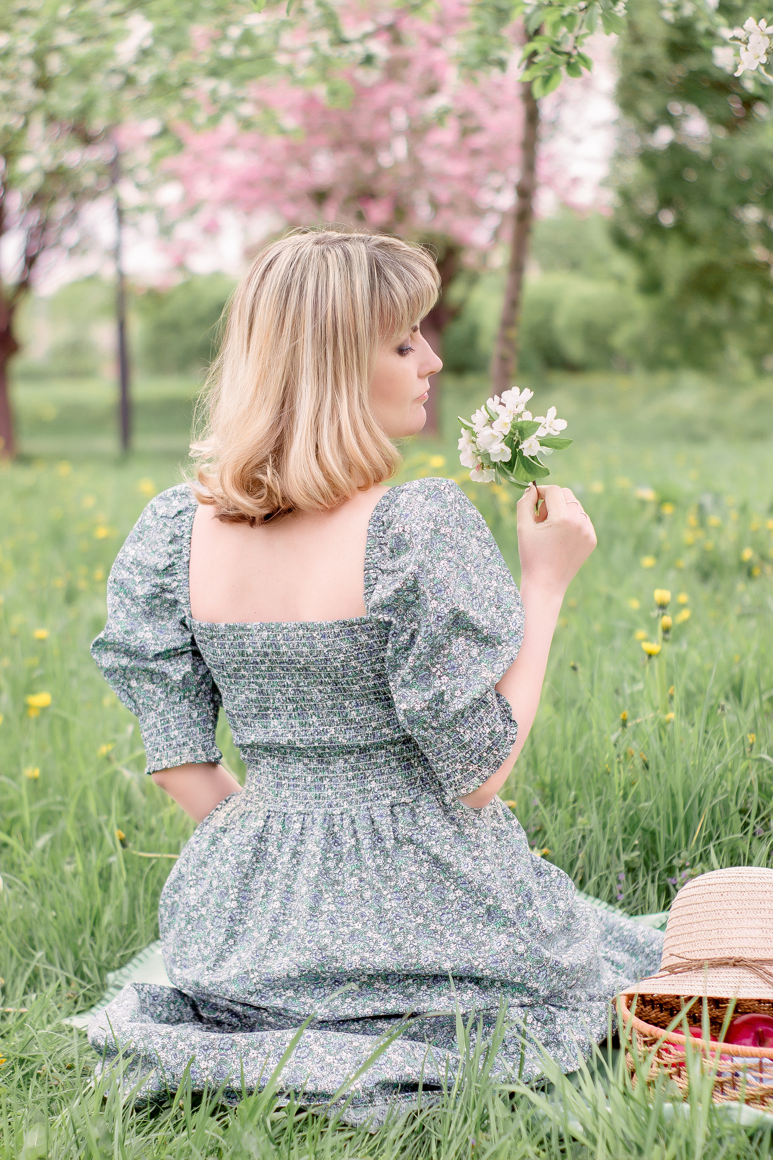 Фотосессия в цветущем саду Спб. Фотограф в Санкт-Петербурге, Анна Скворцова