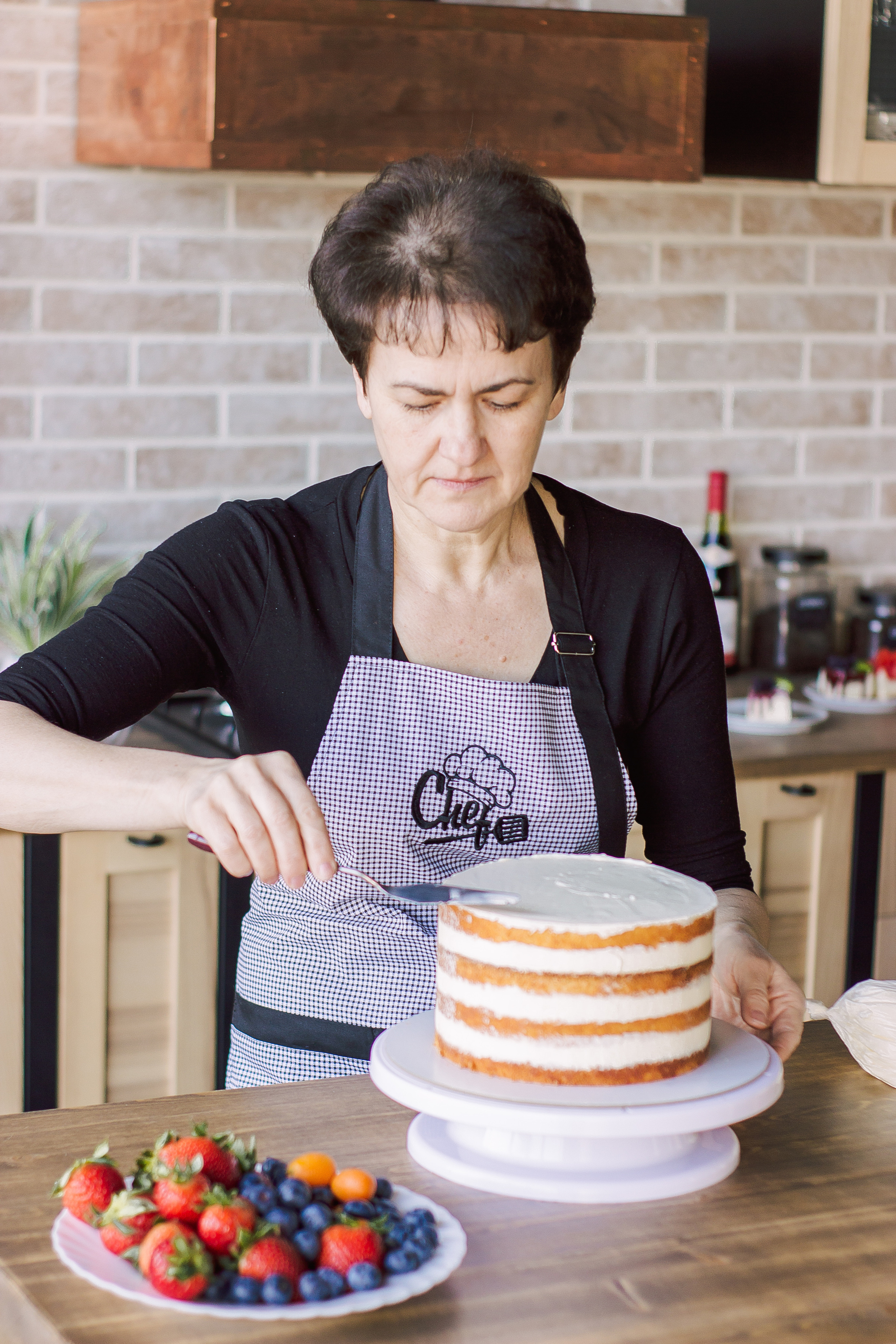 Фотосессия для мастера кондитера в фотостудии. Фотограф в Санкт-Петербурге, Анна Скворцова