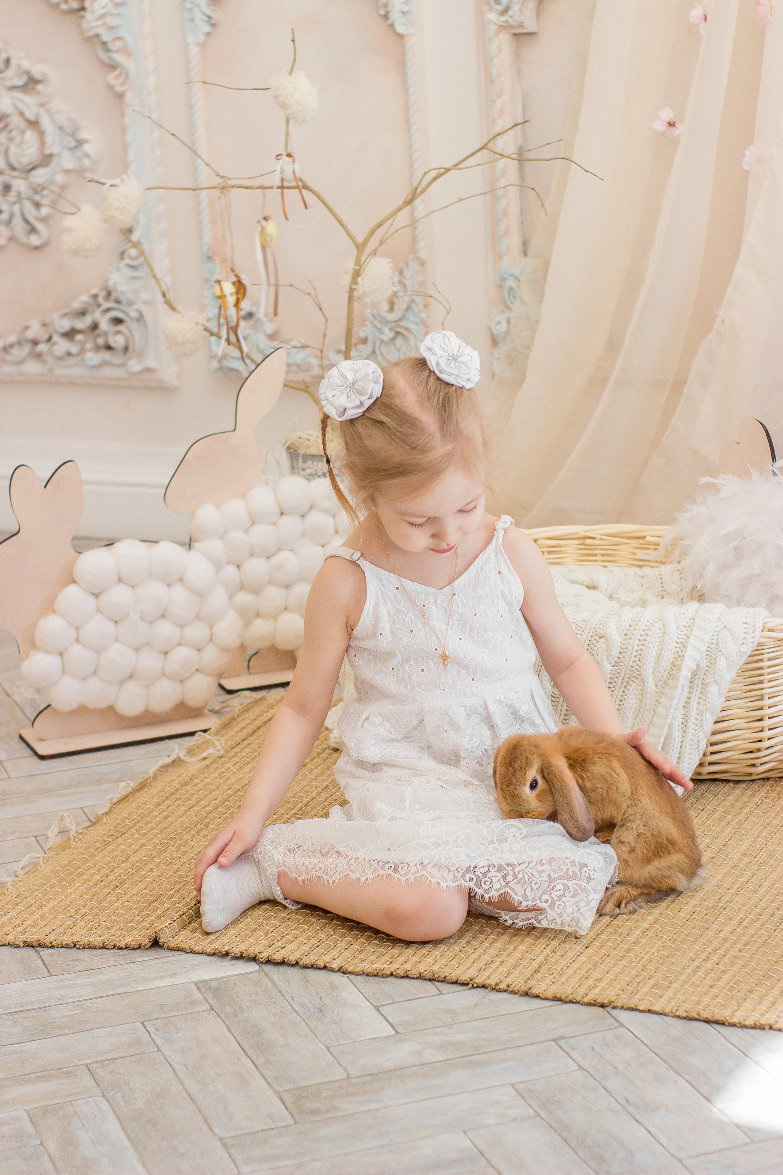 Пасхальный кролик. Семейный фотограф Анна Скворцова