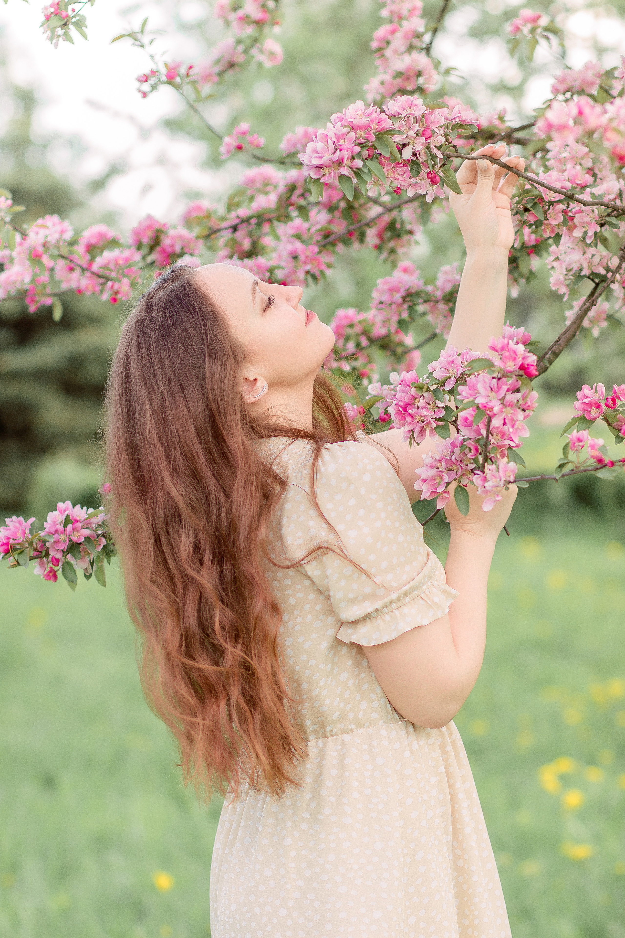 Фотосессия в яблоневом саду спб. Фотограф в Санкт-Петербурге, Анна Скворцова