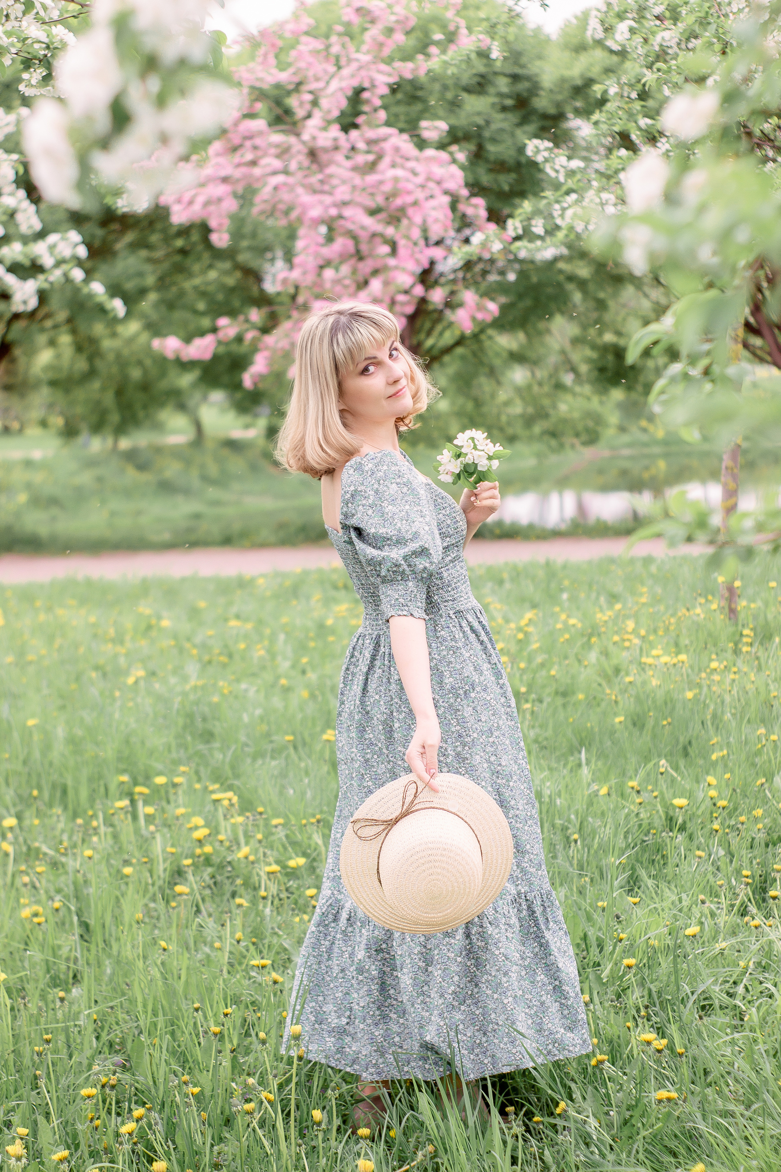 Фотосессия в цветущем саду Спб. Фотограф в Санкт-Петербурге, Анна Скворцова