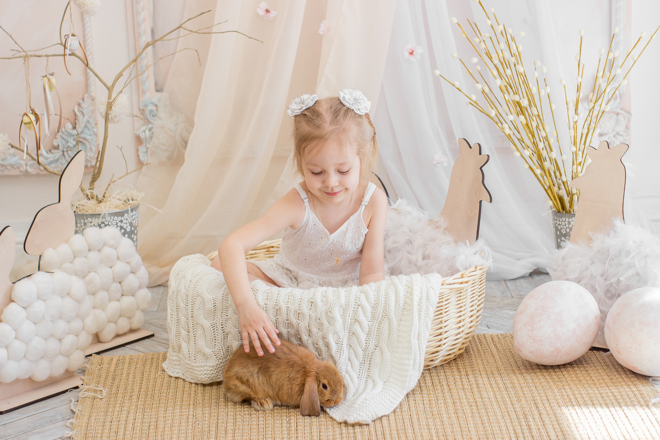 Пасхальный кролик. Семейный фотограф Анна Скворцова