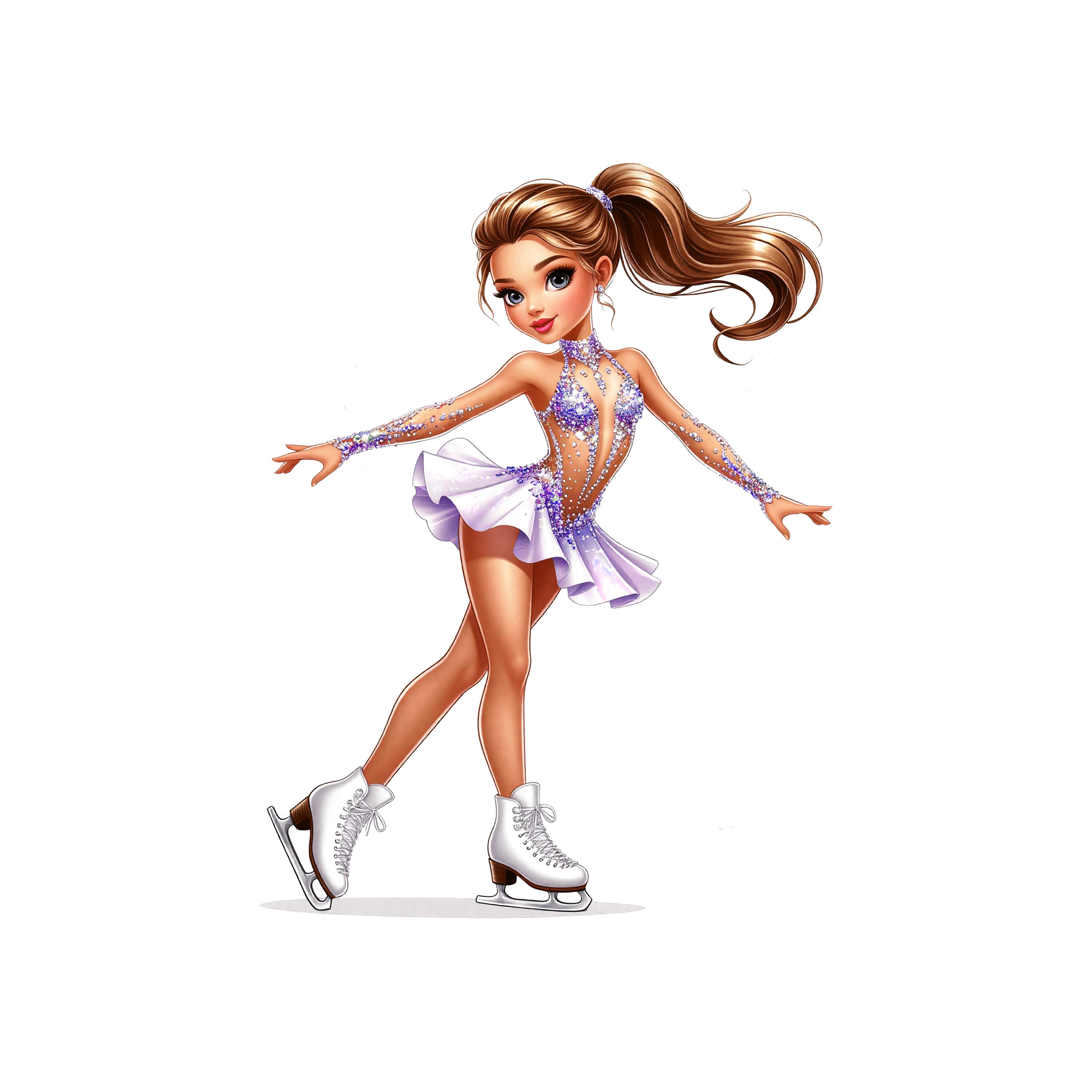 ФК девочки на белом фоне. Фигурное катание для взрослых и детей на Васильевском 🌟