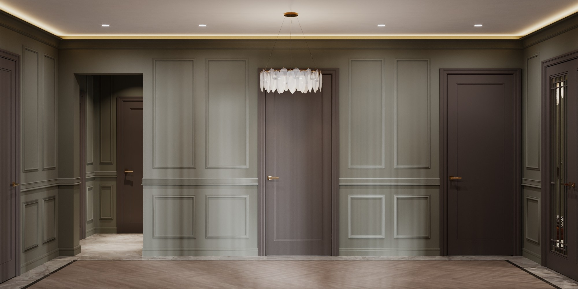 Холл зеленый Финал. Визуализатор Векшина Елена