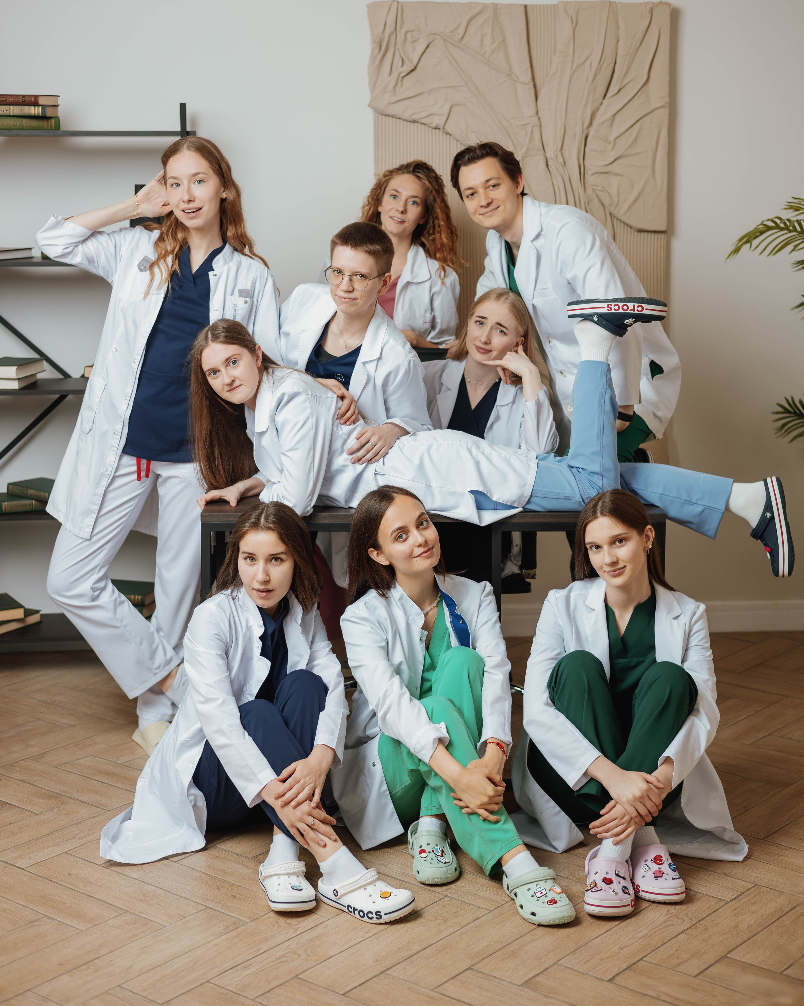 РНИМУ, Лечебный факультет, группа 1.6.21б. Индивидуальный фотограф в Москве