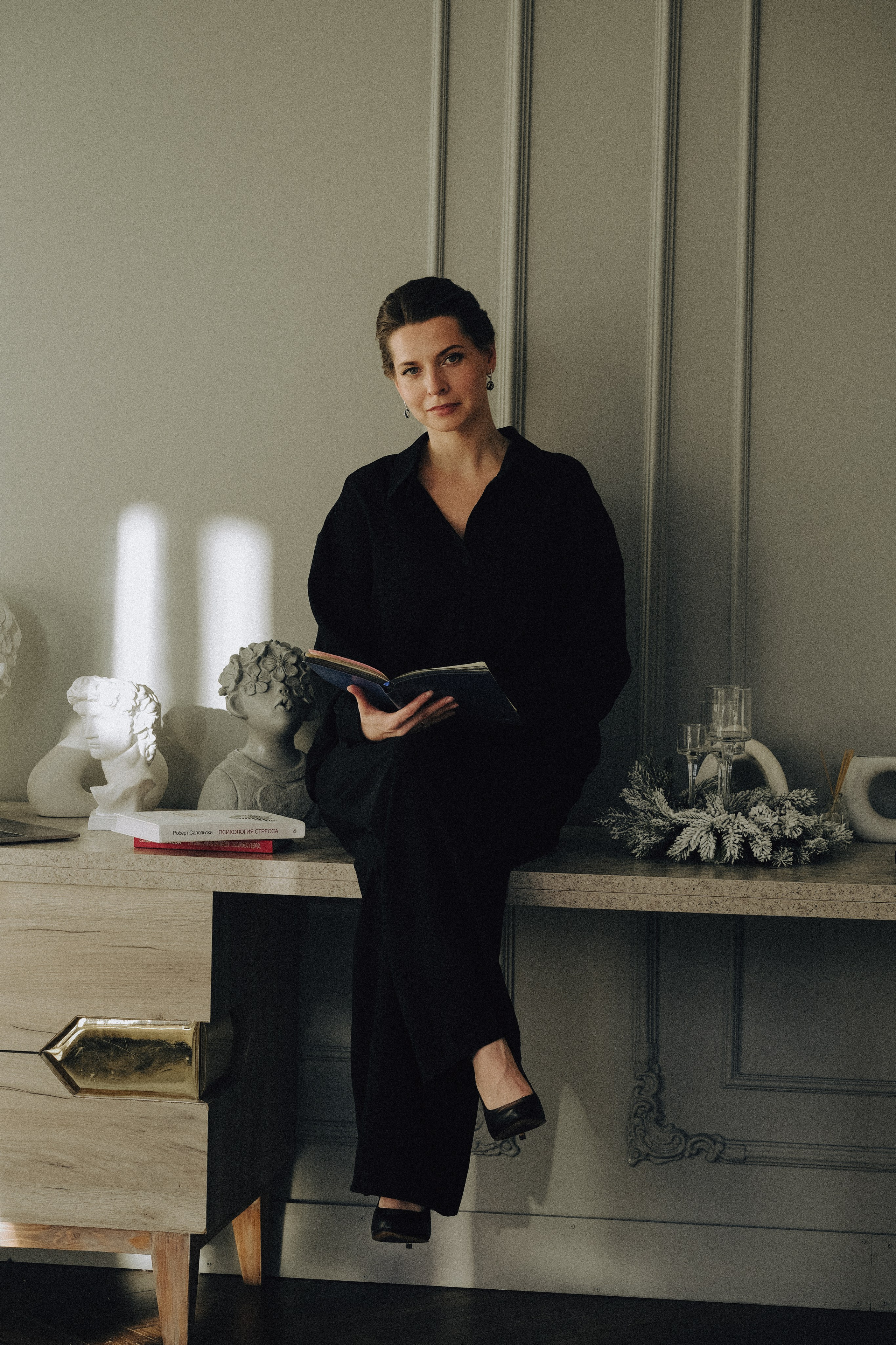 ФОТОСЕСИИЯ В СТУДИИ ДЛЯ ДЕВУШКИ ПСИХОЛОГА. Профессиональный фотограф, Санкт-Петербург — Виктория Богомолова