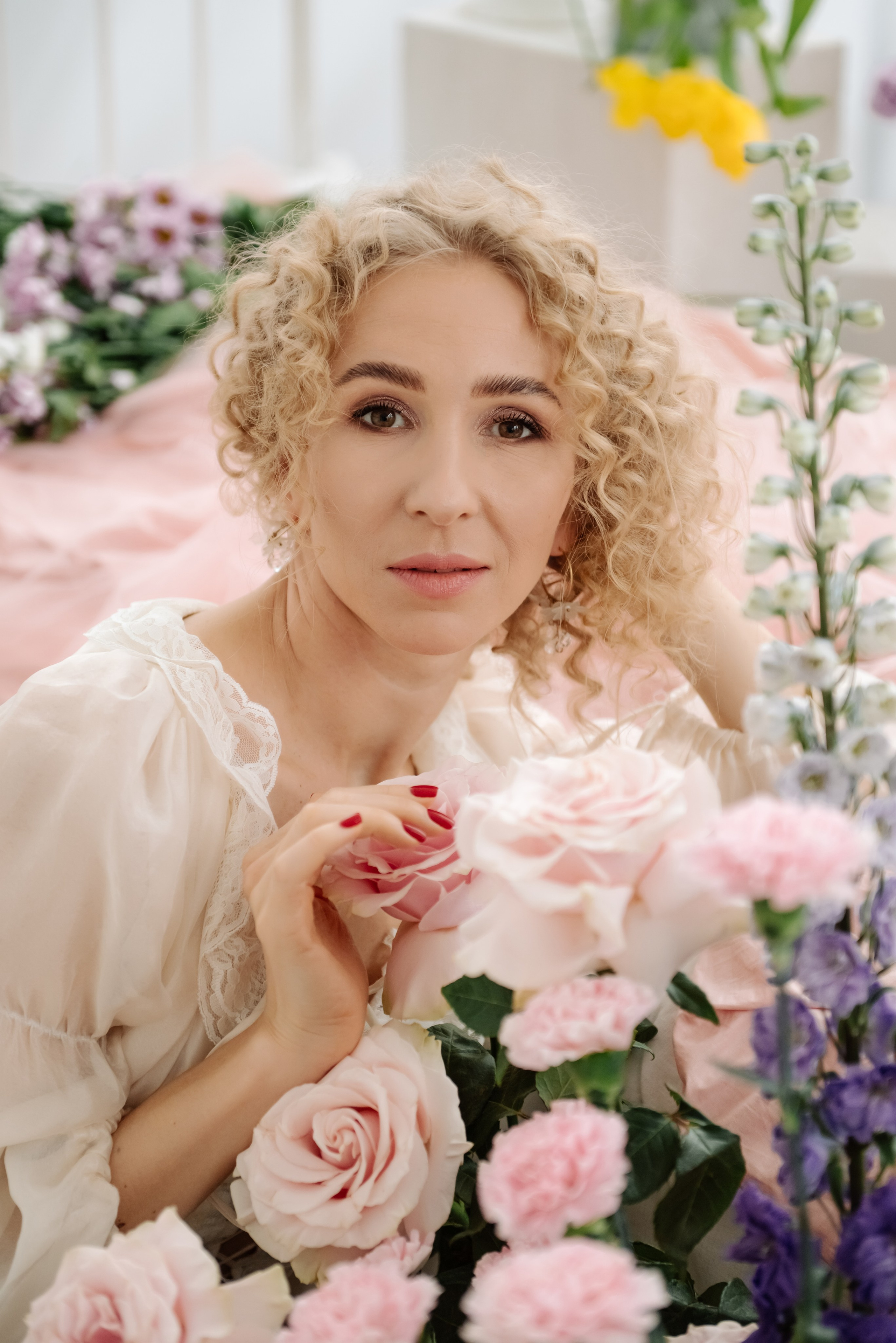 Индивидуальная. Цветочное настроение. Свадебный и сеейный фотограф в Санкт-Петербурге Елена Худякова