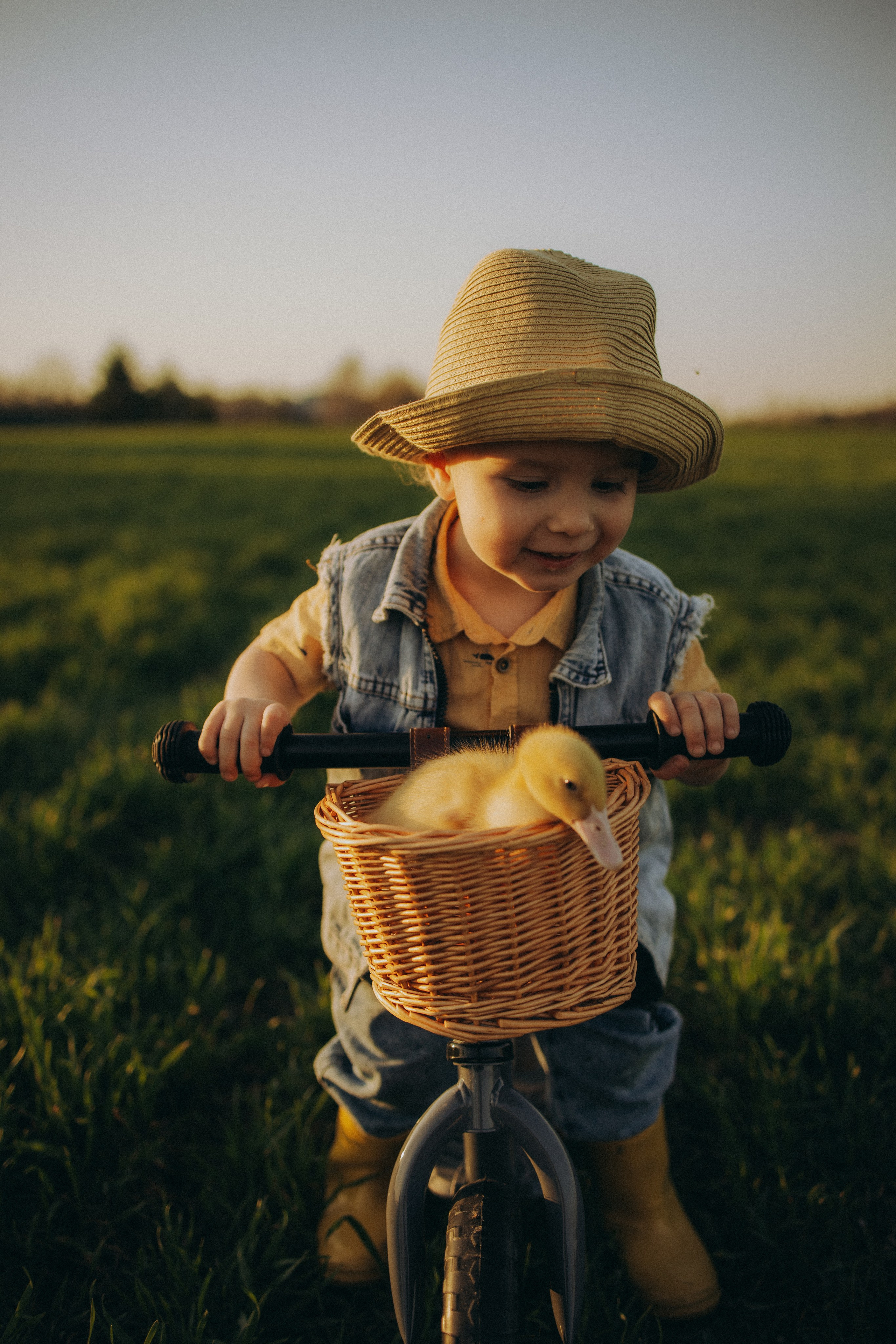 Фотосессия в поле. ОБО МНЕ