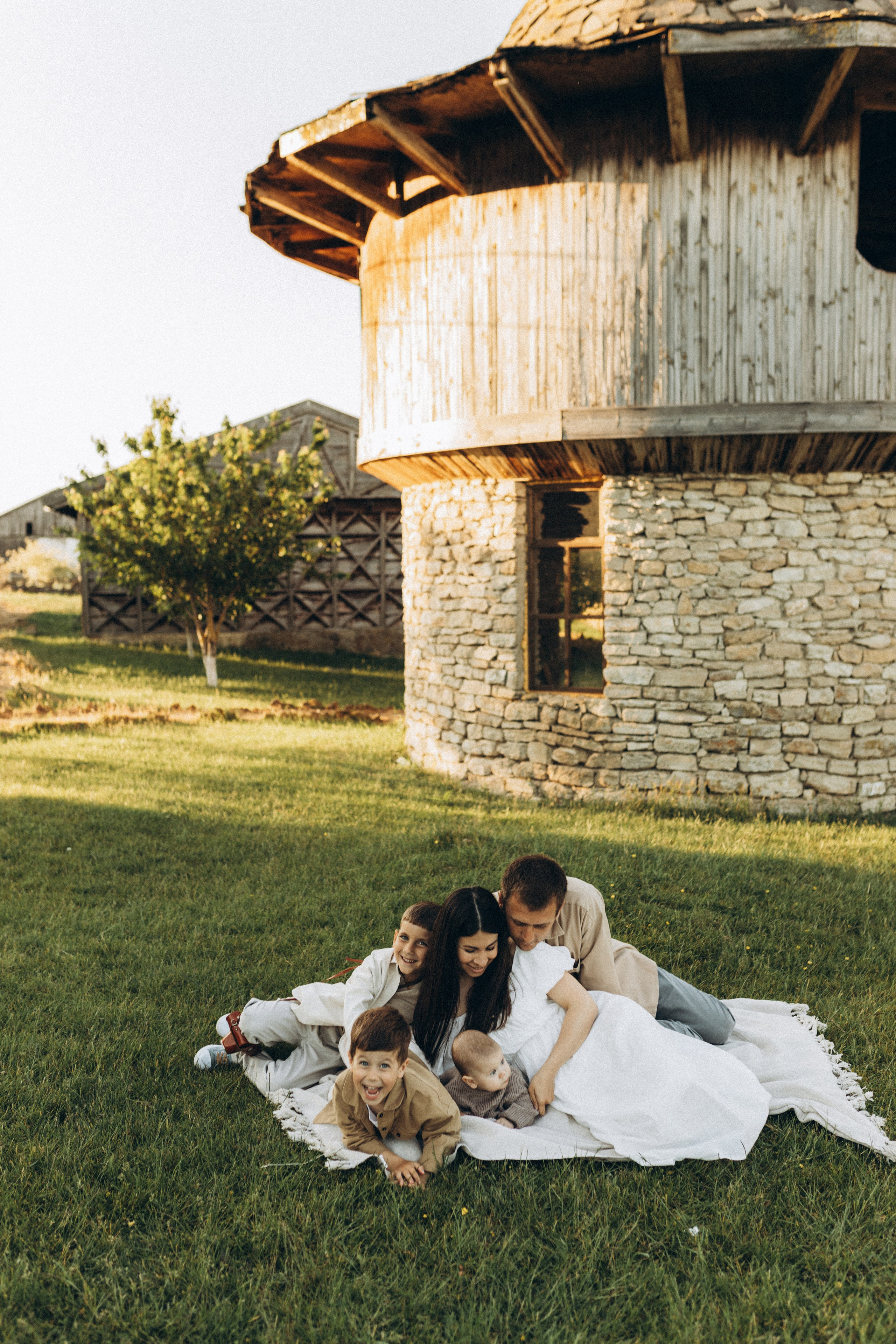 Закат на ферме. Семейный фотограф в Новороссийске и Анапе Александра Яковлева