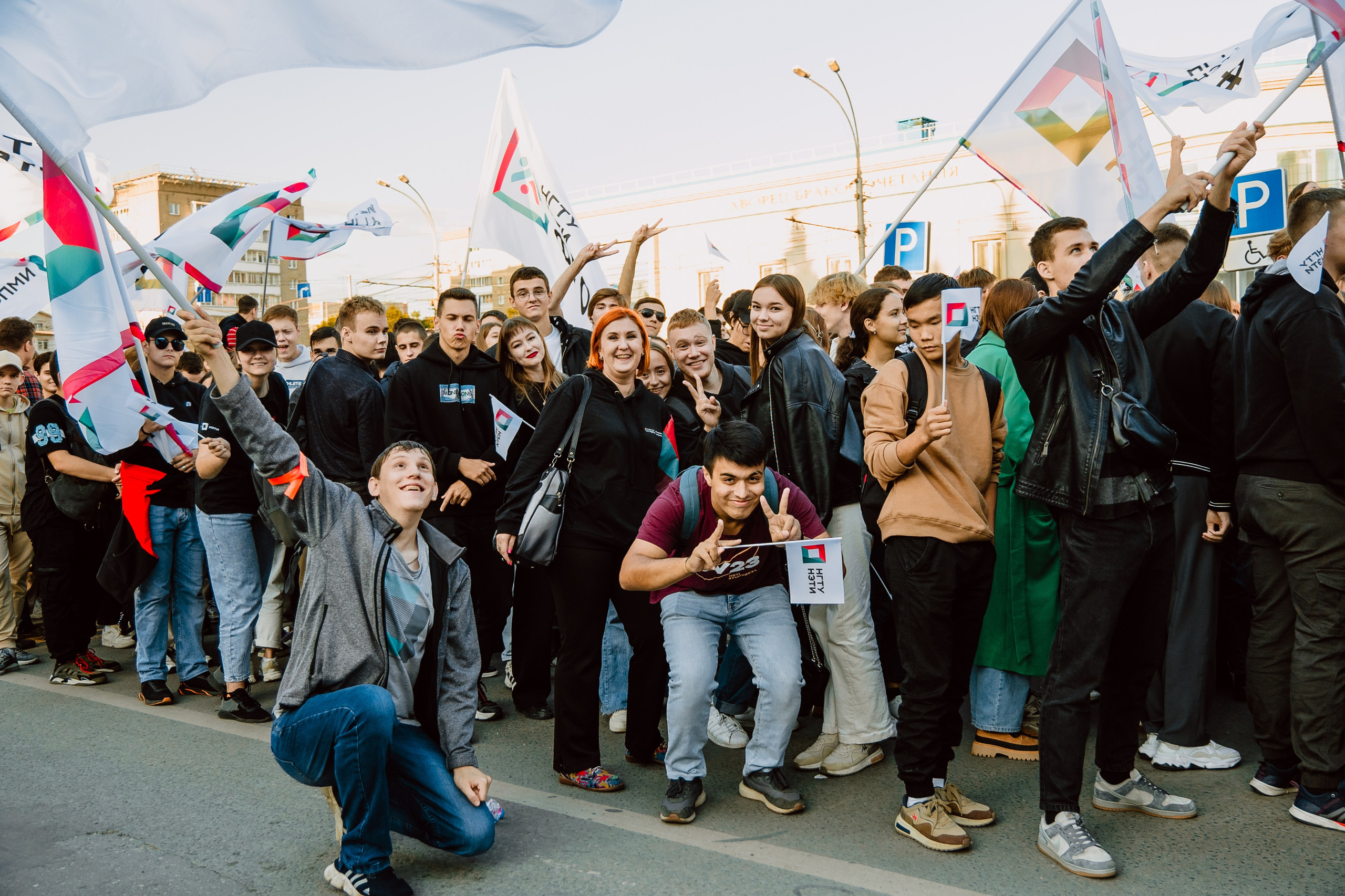 Парад студенчества. Фотограф Новосибирск Вероника Вишневская