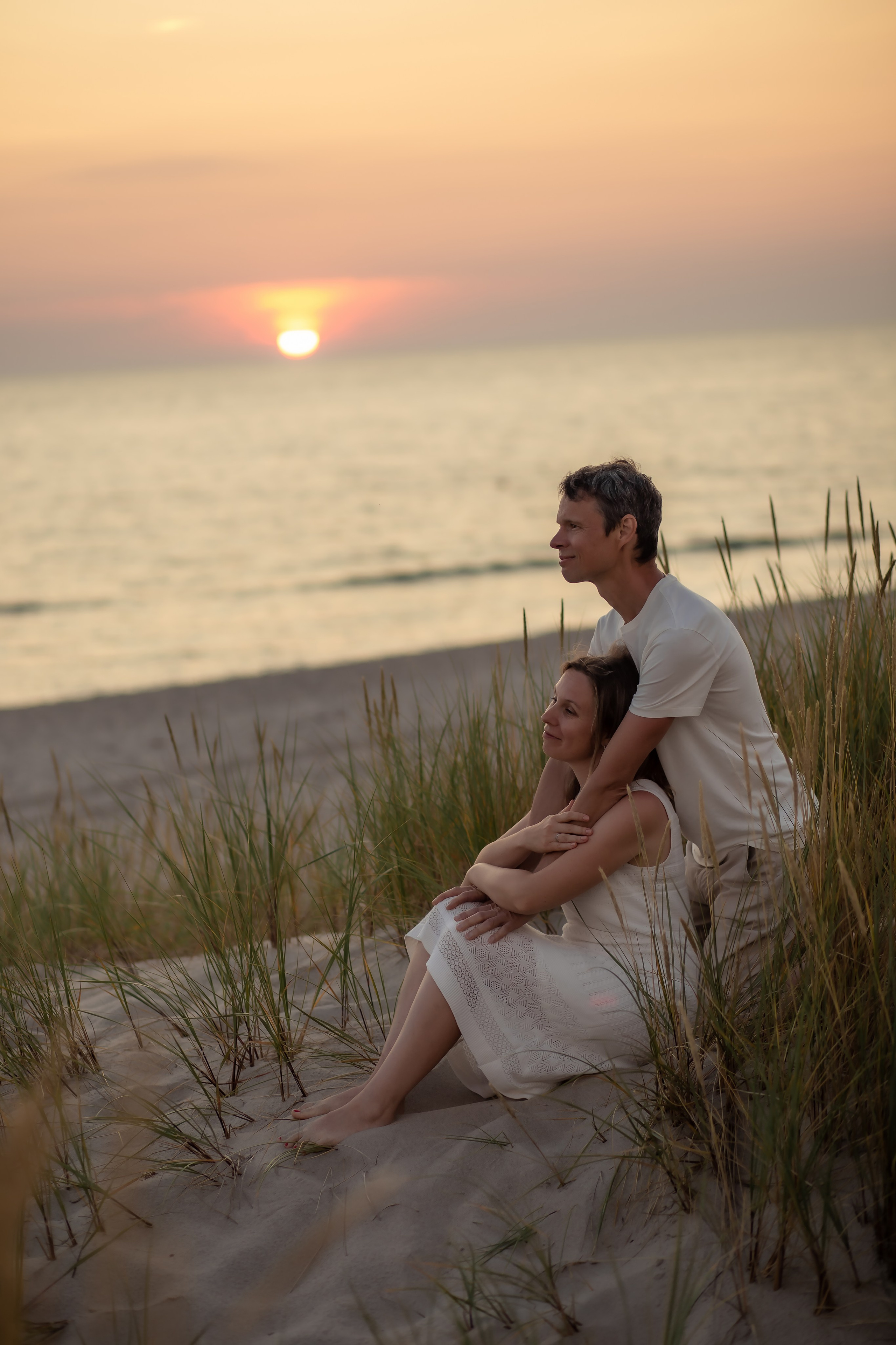 Екатерина и Антон. На закате. Фотограф в Калининграде Решетникова Алина